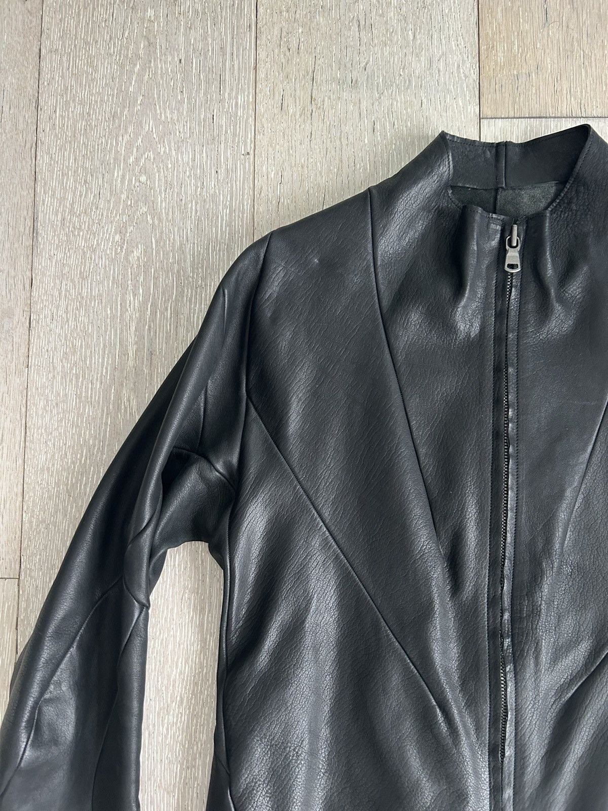 Leon Emanuel Blanck Forced Aviator Leather Jacket $3,450 Size US M / EU 48-50 / 2 - 5 Thumbnail