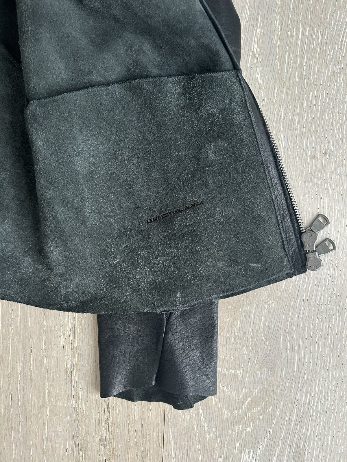 Leon Emanuel Blanck Forced Aviator Leather Jacket $3,450 Size US M / EU 48-50 / 2 - 6 Thumbnail