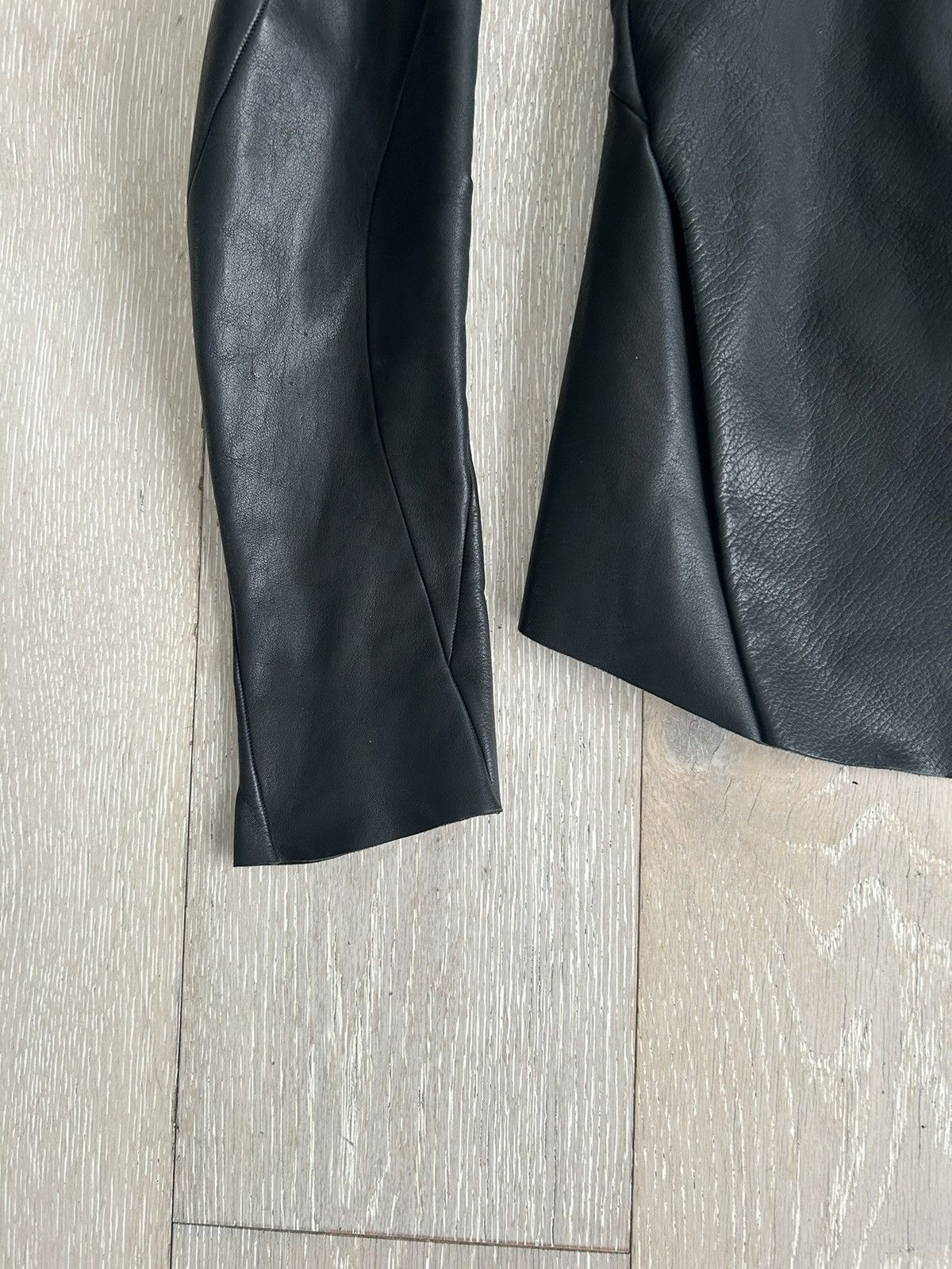 Leon Emanuel Blanck Forced Aviator Leather Jacket $3,450 Size US M / EU 48-50 / 2 - 2 Thumbnail