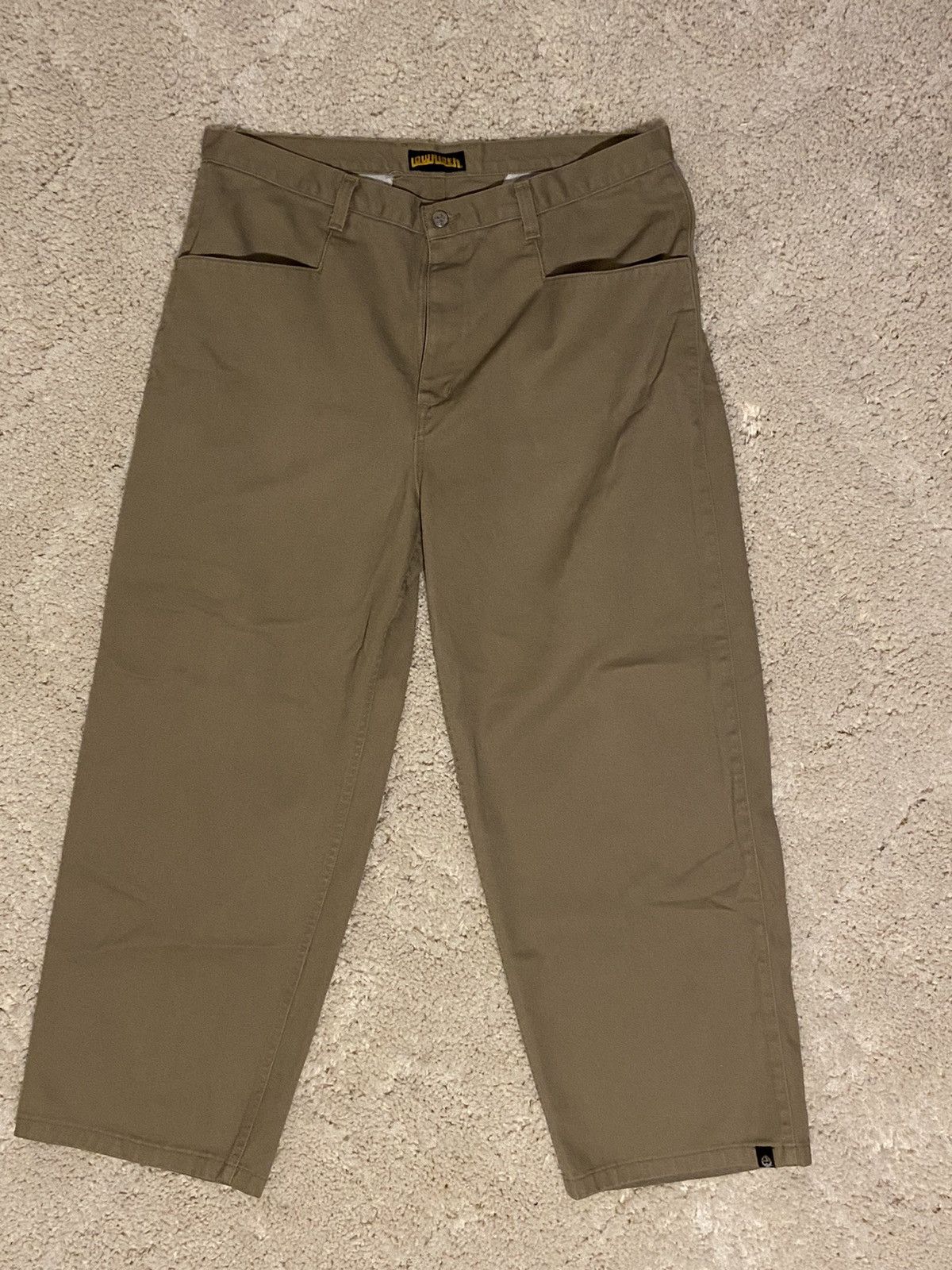 Vintage VTG LOWRIDER Magazine Clothing Impala Khaki Pants Jean Baggy ...