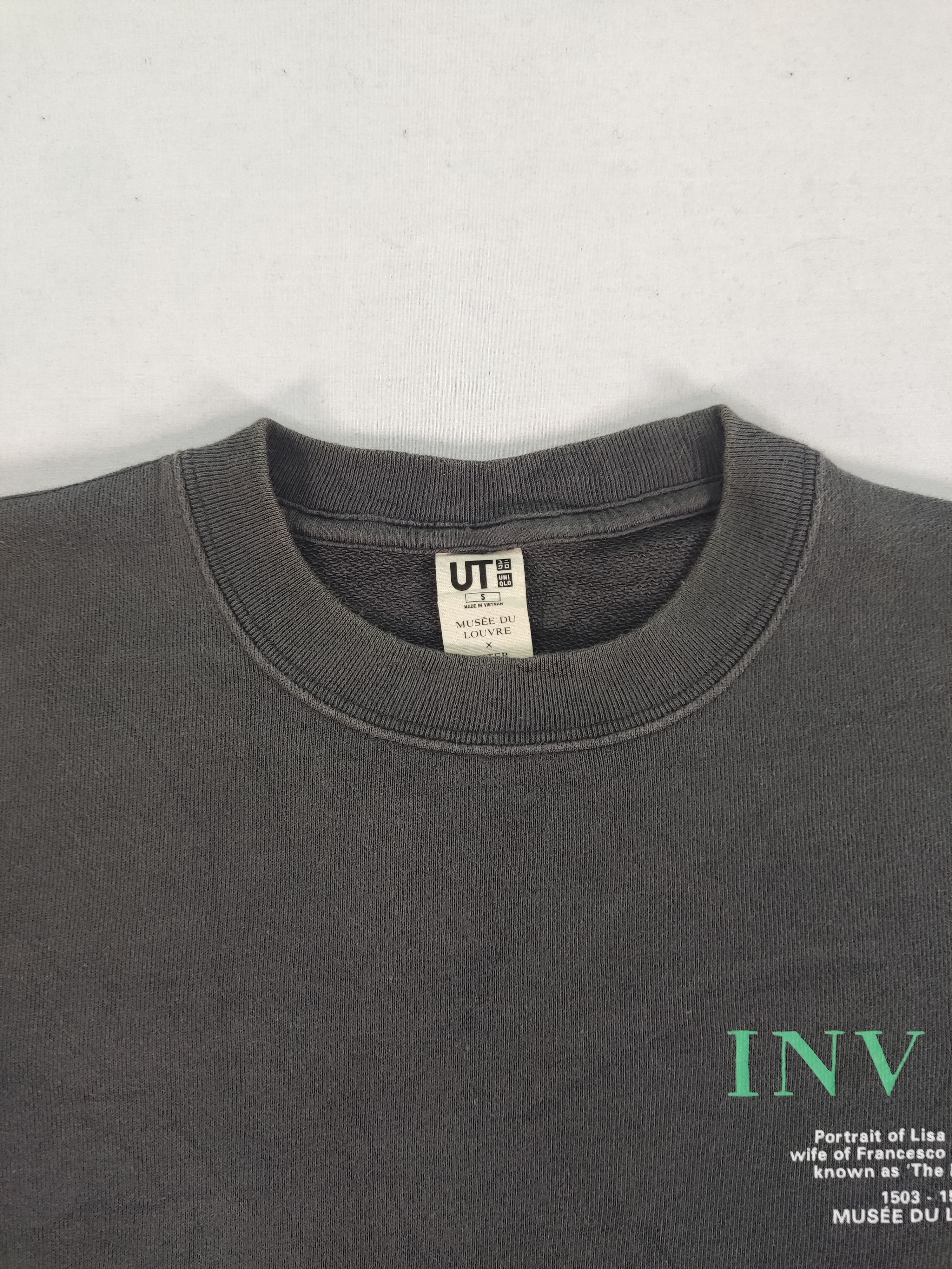 Uniqlo Musee Du Louvre x Peter Saville Mona Lisa Sweatshirt Size S / US 4 / IT 40 - 6 Thumbnail