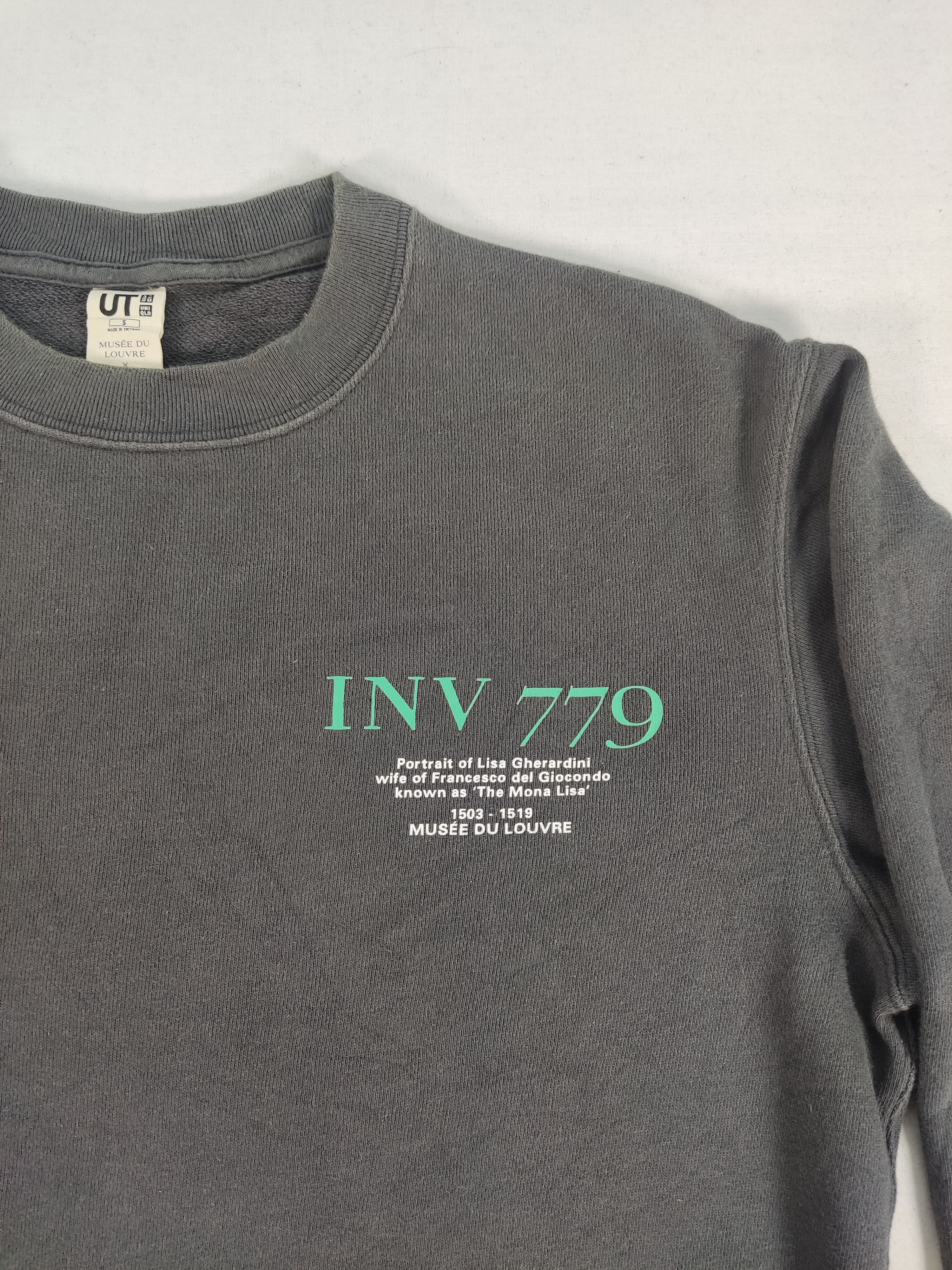 Uniqlo Musee Du Louvre x Peter Saville Mona Lisa Sweatshirt Size S / US 4 / IT 40 - 5 Thumbnail