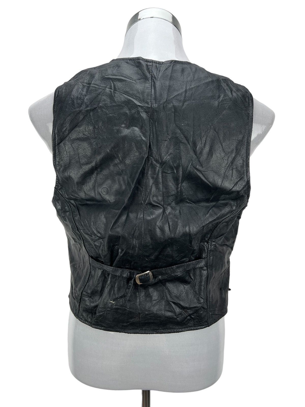 Leather 🔥Rare🔥Vintage Vest Leather Jacket Size US M / EU 48-50 / 2 - 5 Thumbnail