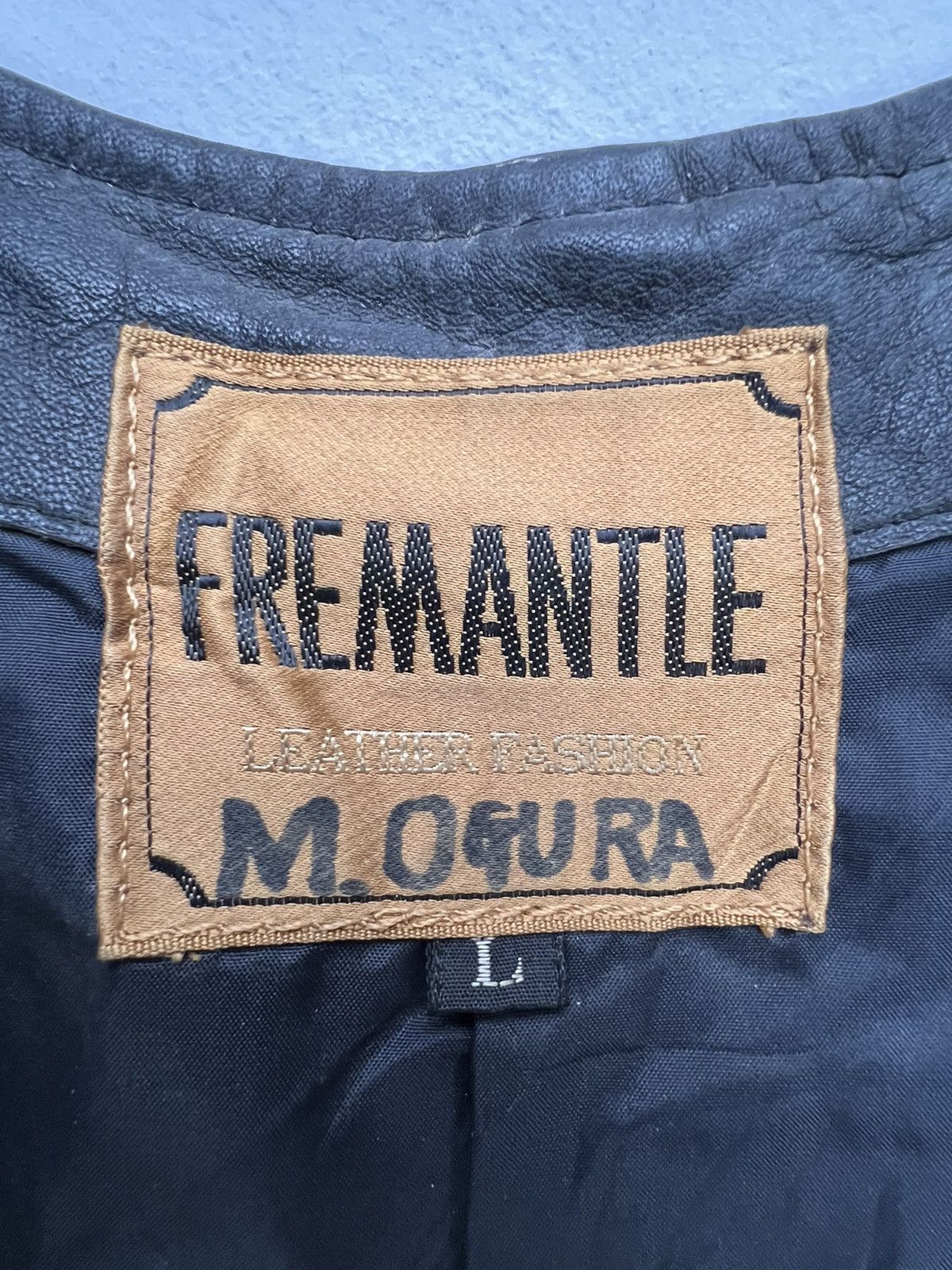 Leather 🔥Rare🔥Vintage Fremantle Leather Jumpsuit/ Overall Size US 41 - 21 Thumbnail