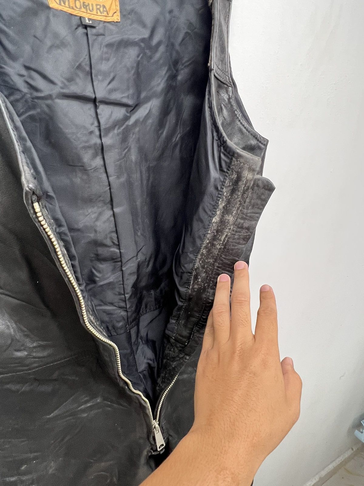 Leather 🔥Rare🔥Vintage Fremantle Leather Jumpsuit/ Overall Size US 41 - 12 Thumbnail