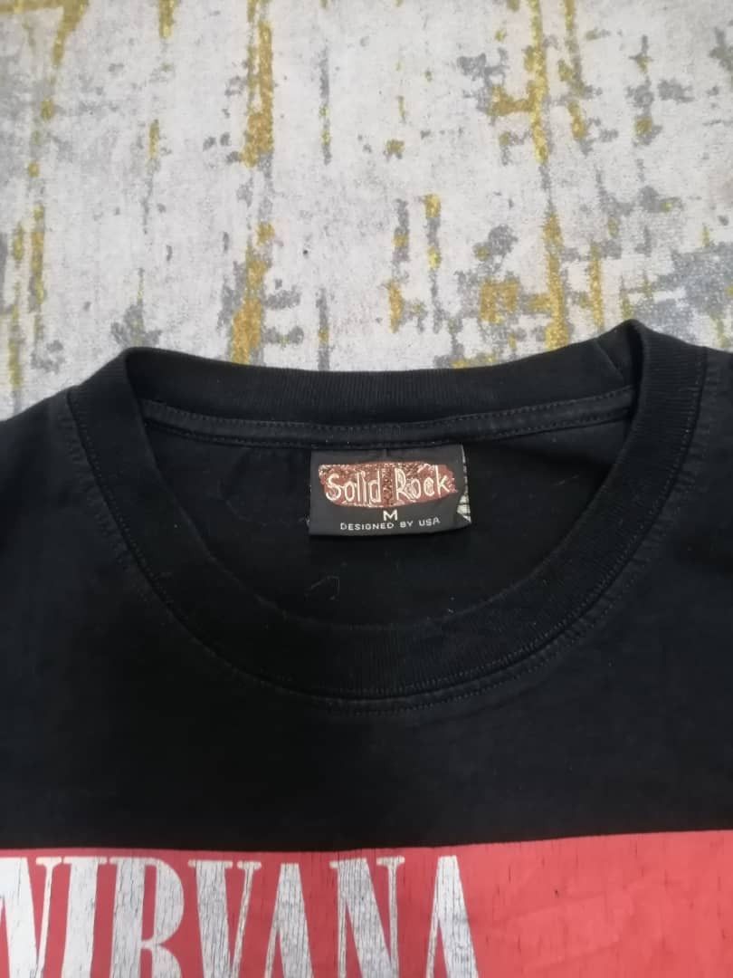 Band Tees × Vintage NIRVANA Size US M / EU 48-50 / 2 - 2 Thumbnail