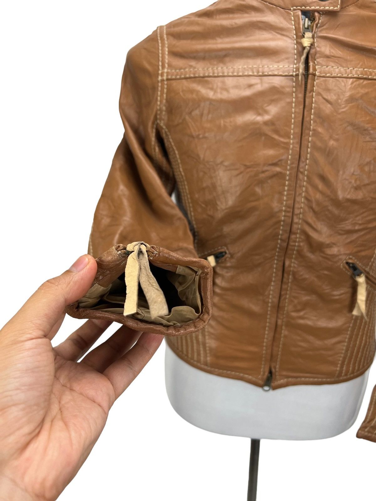 Marlboro Marlboro Classic Racing Leather Jacket Size US XS / EU 42 / 0 - 6 Thumbnail