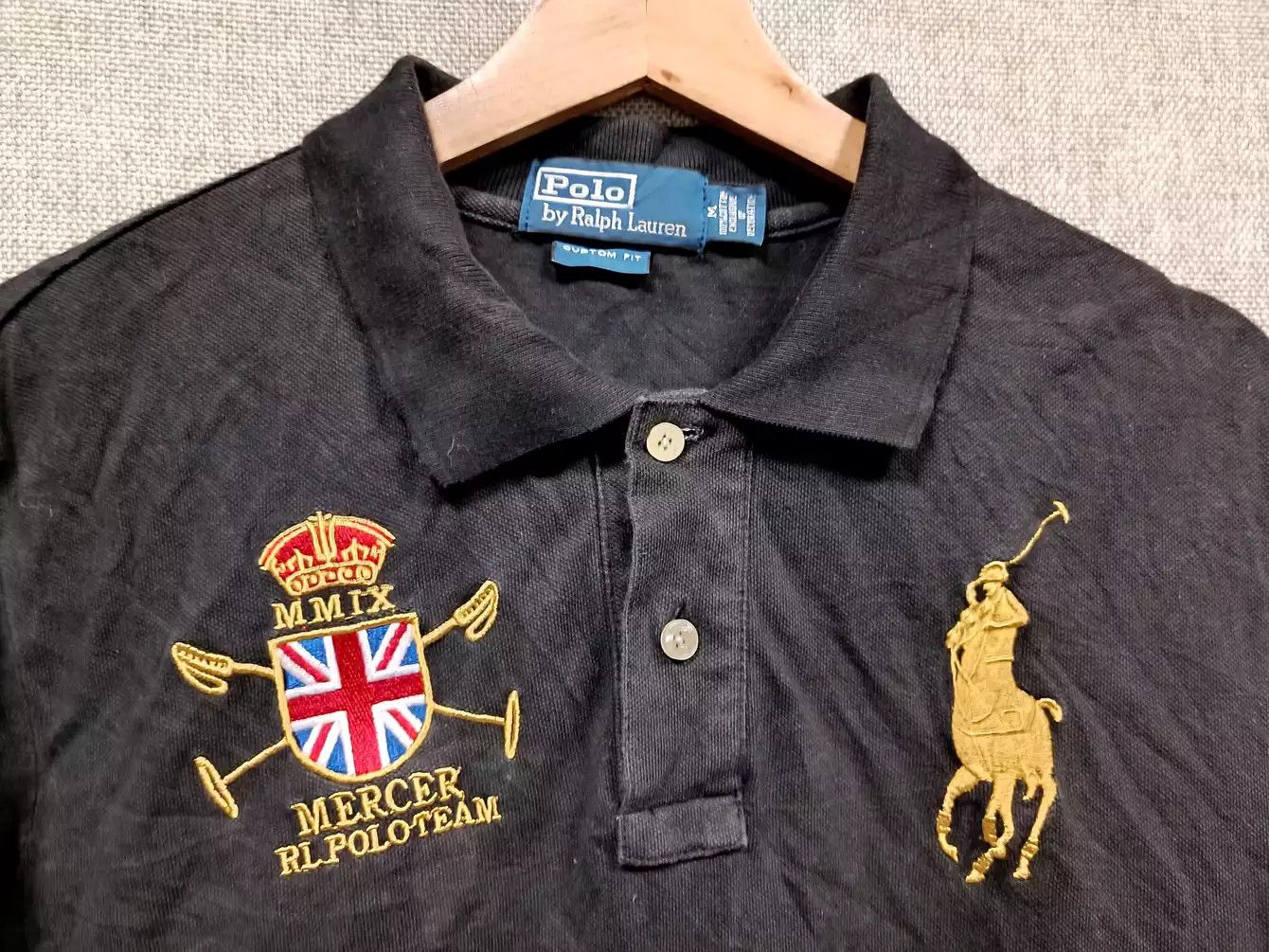 Polo Ralph Lauren vintage polo shirt mercer RL Polo Team by Ralph Lauren Size US M / EU 48-50 / 2 - 2 Thumbnail