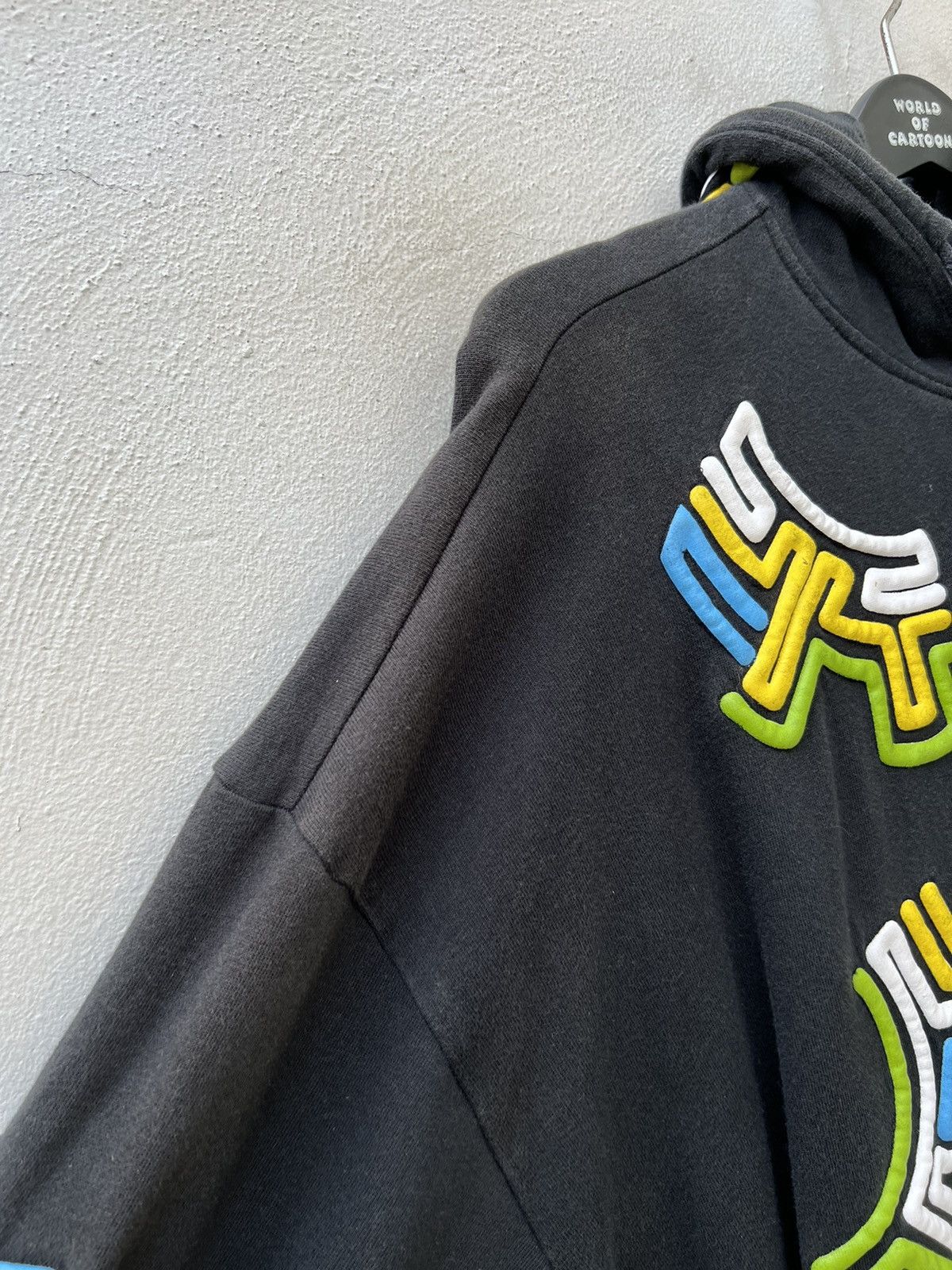 KTZ KTZ Tribal Embroidery Sun Faded Black Oversize Hoodie Size US S / EU 44-46 / 1 - 12 Thumbnail