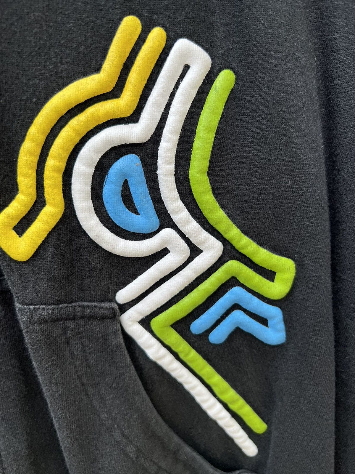 KTZ KTZ Tribal Embroidery Sun Faded Black Oversize Hoodie Size US S / EU 44-46 / 1 - 8 Thumbnail