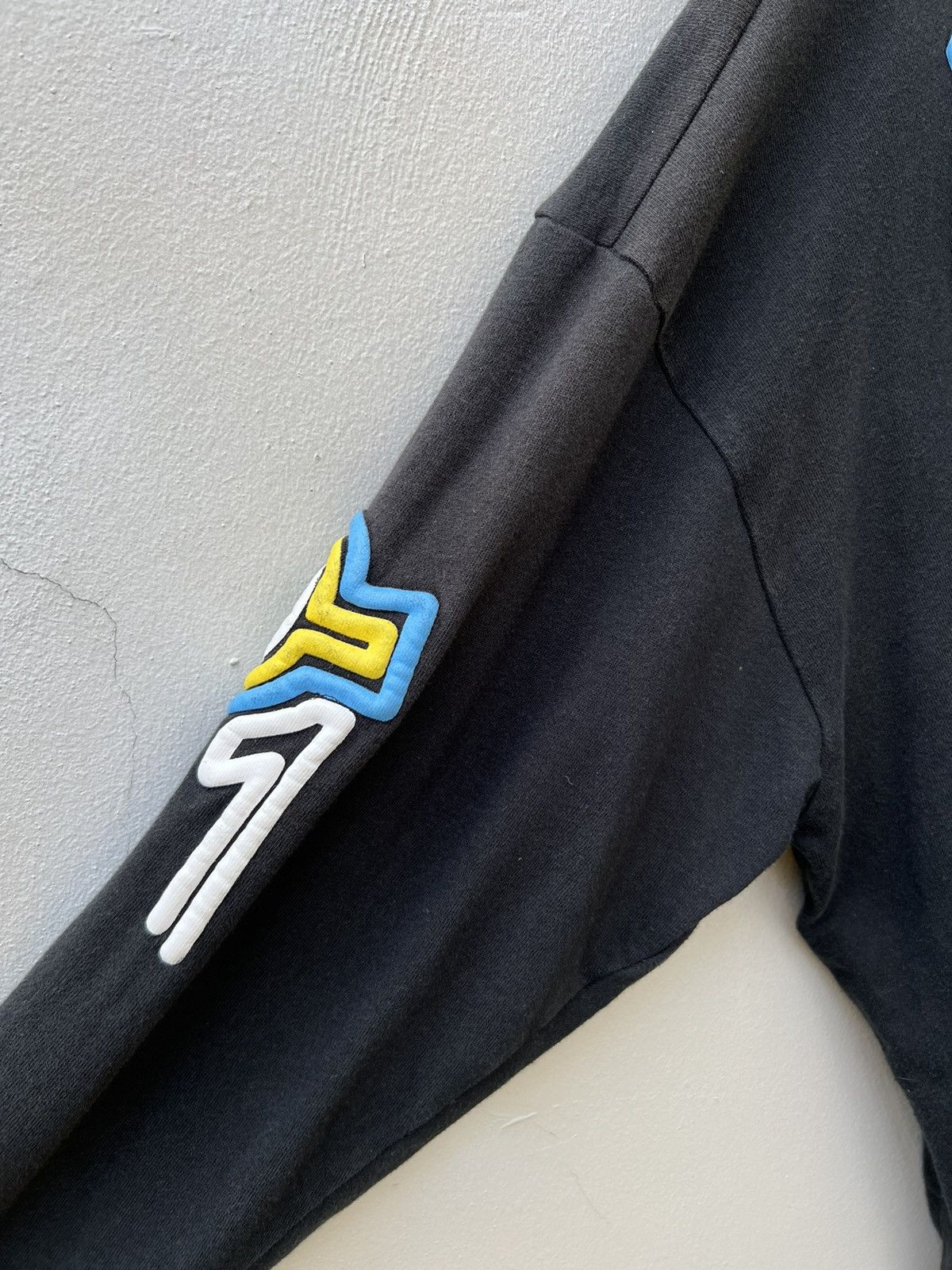 KTZ KTZ Tribal Embroidery Sun Faded Black Oversize Hoodie Size US S / EU 44-46 / 1 - 11 Thumbnail
