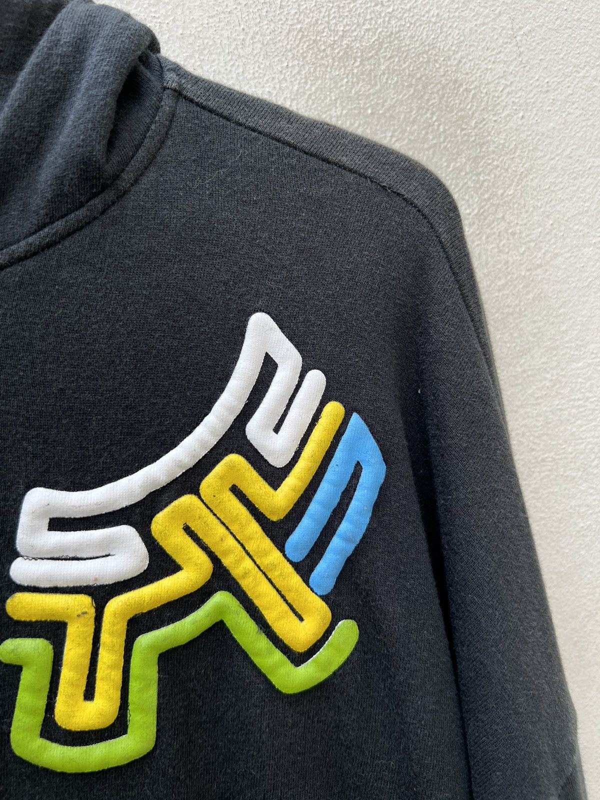 KTZ KTZ Tribal Embroidery Sun Faded Black Oversize Hoodie Size US S / EU 44-46 / 1 - 7 Thumbnail