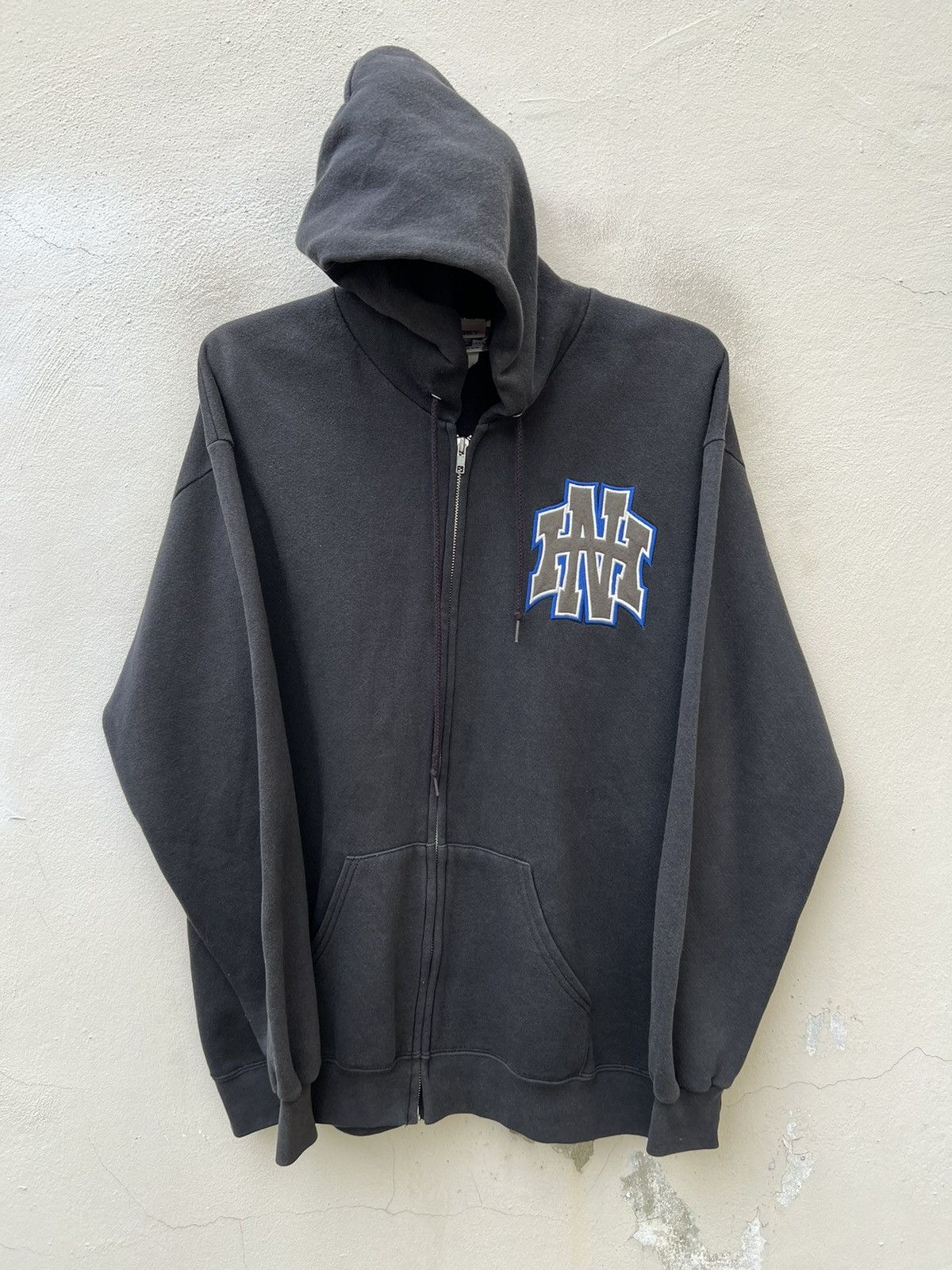 Neighborhood × Vintage Vintage 90s NH SKATE Fade Black Hoodies Sweatshirt Size US L / EU 52-54 / 3 - 6 Thumbnail
