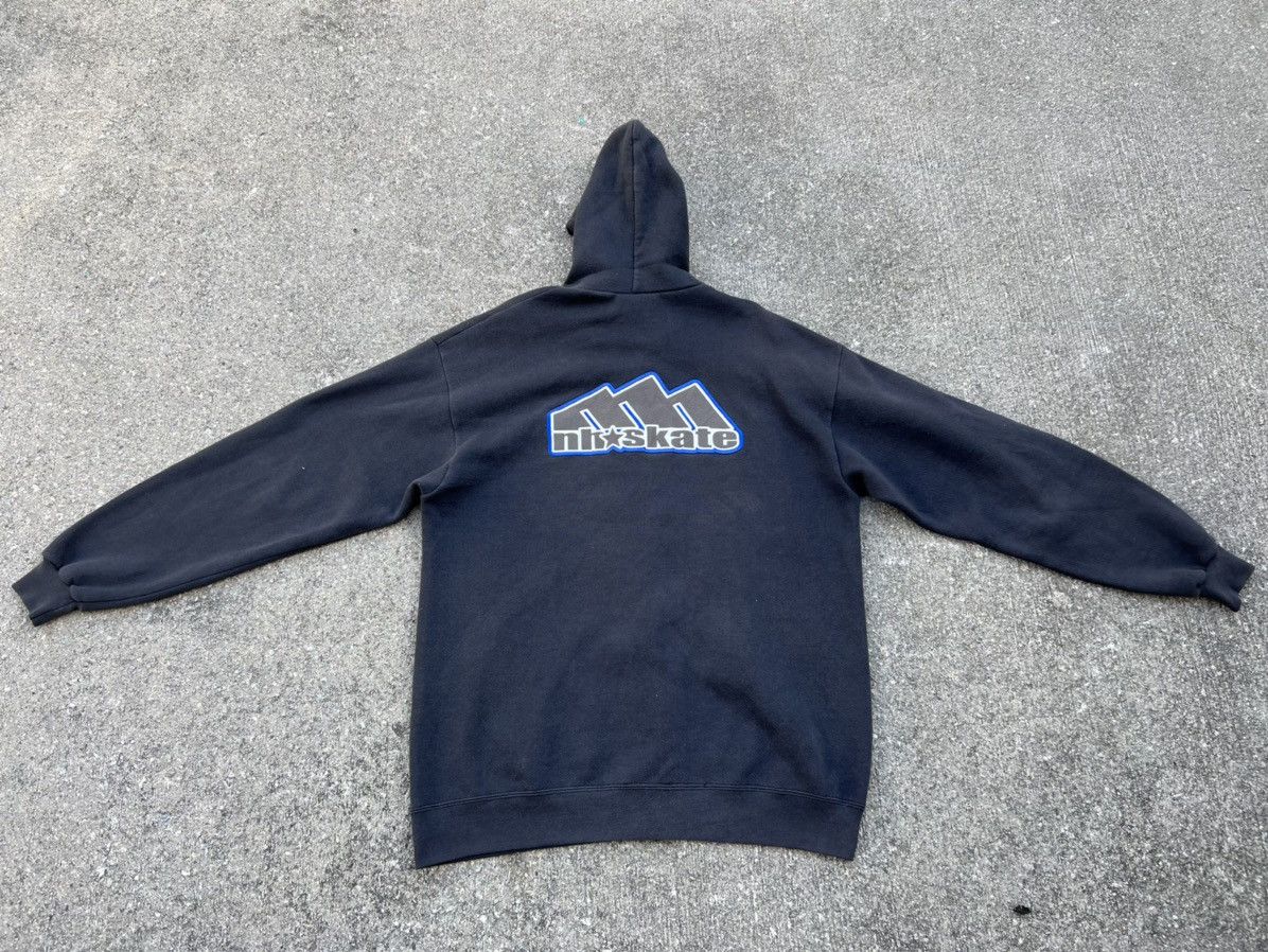 Neighborhood × Vintage Vintage 90s NH SKATE Fade Black Hoodies Sweatshirt Size US L / EU 52-54 / 3 - 16 Thumbnail