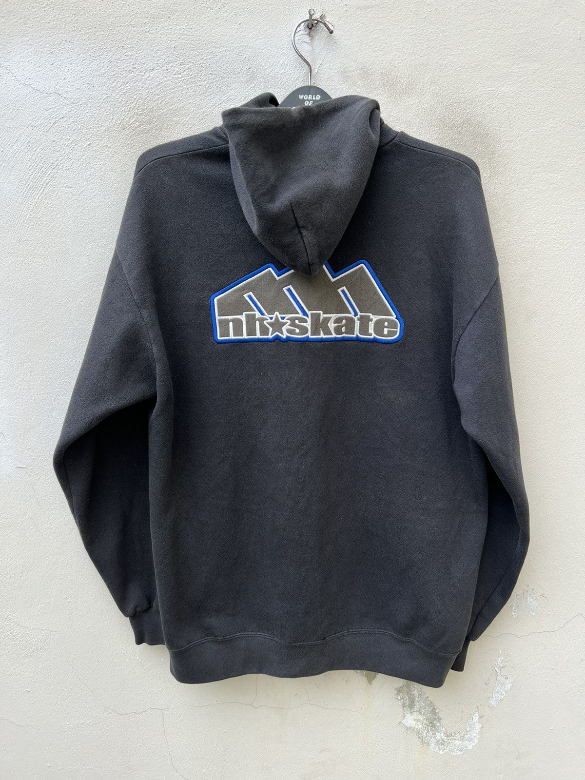 Neighborhood × Vintage Vintage 90s NH SKATE Fade Black Hoodies Sweatshirt Size US L / EU 52-54 / 3 - 3 Thumbnail