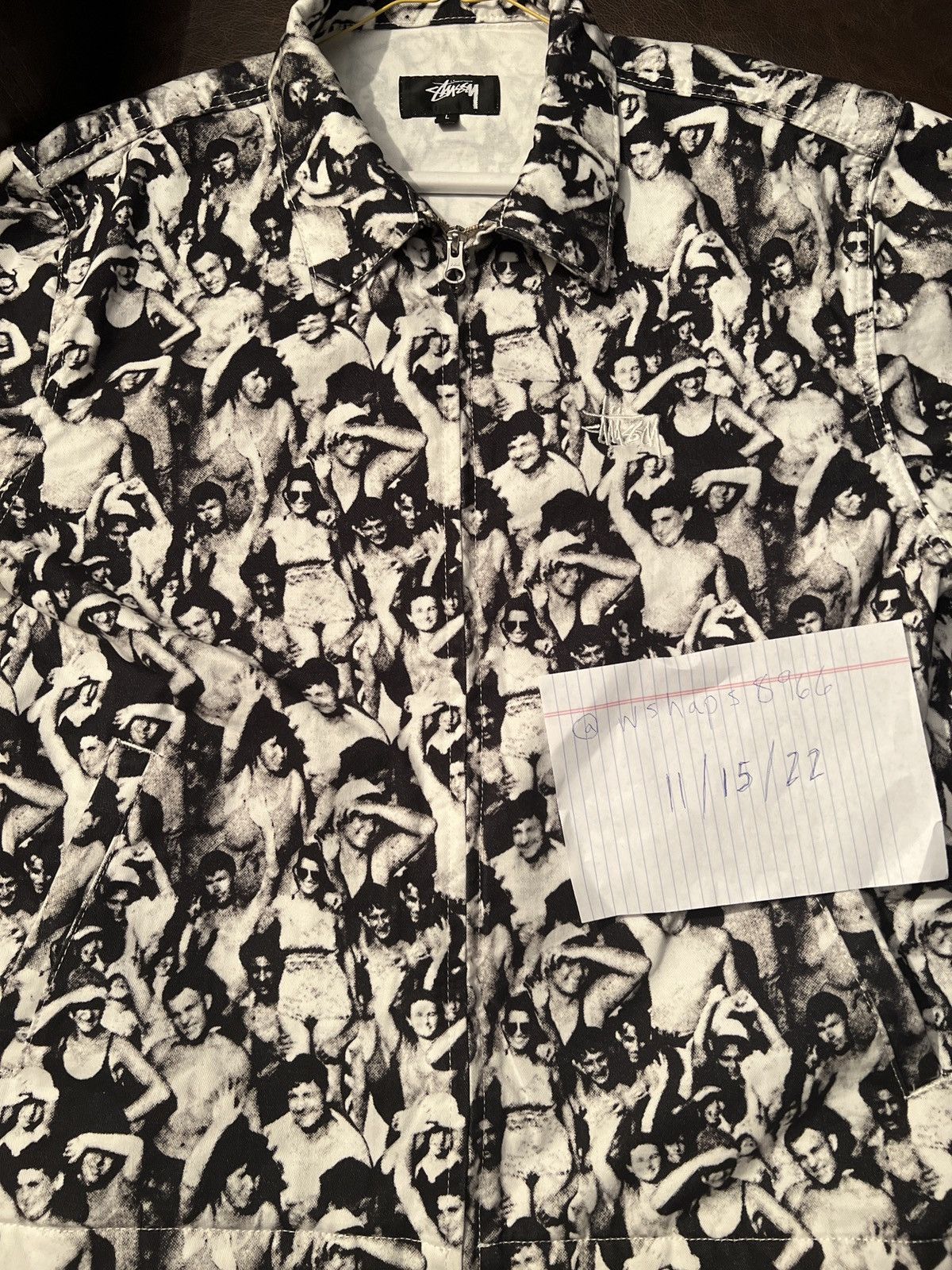 Stussy Stussy Bing Printed Denim Blouson Jacket Size US L / EU 52-54 / 3 - 2 Thumbnail