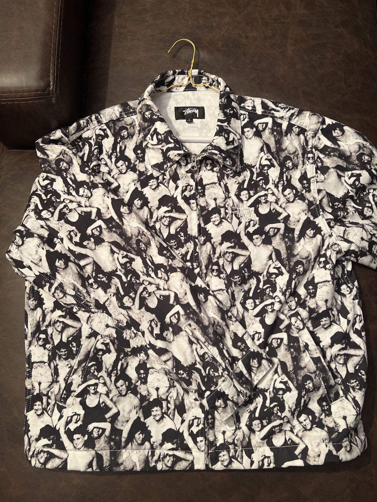 Stussy Stussy Bing Printed Denim Blouson Jacket Size US L / EU 52-54 / 3 - 1 Thumbnail