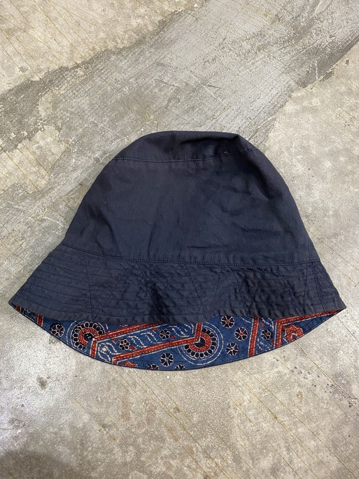 Engineered Garments × Needles × Nepenthes Vtg EG Native paisley long hat Size ONE SIZE - 4 Thumbnail