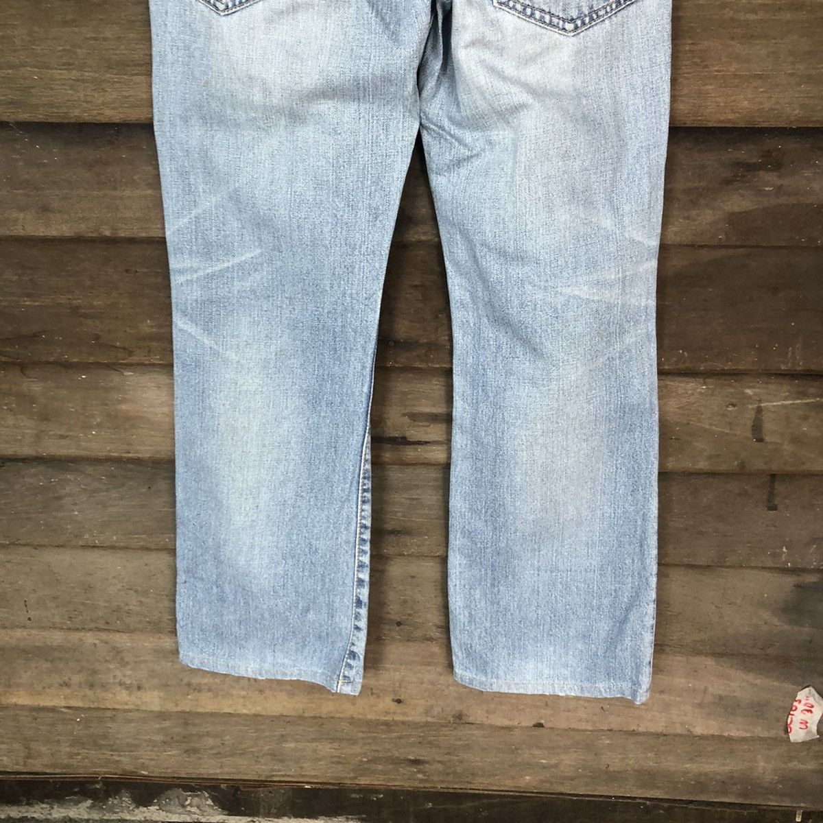 Levi's 517 vintage Levis Blue Distressed Denim Pants #5000 Size US 29 - 14 Thumbnail