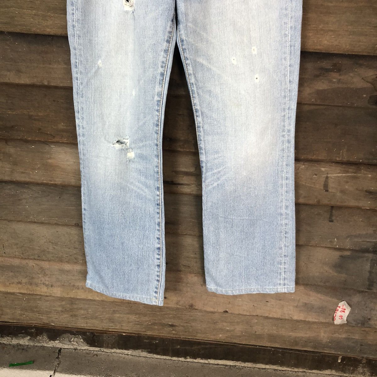 Levi's 517 vintage Levis Blue Distressed Denim Pants #5000 Size US 29 - 3 Thumbnail