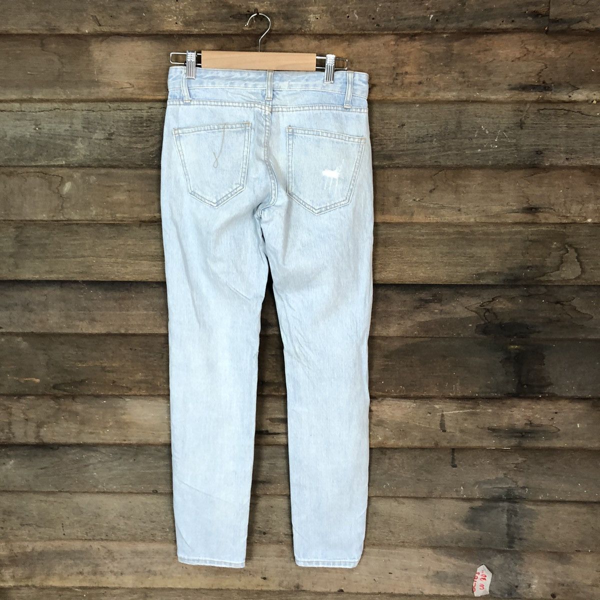 Japanese Brand Cecil Mcbee Blue Distressed Denim Pants #5094 Size 26" / US 2 / IT 38 - 11 Thumbnail