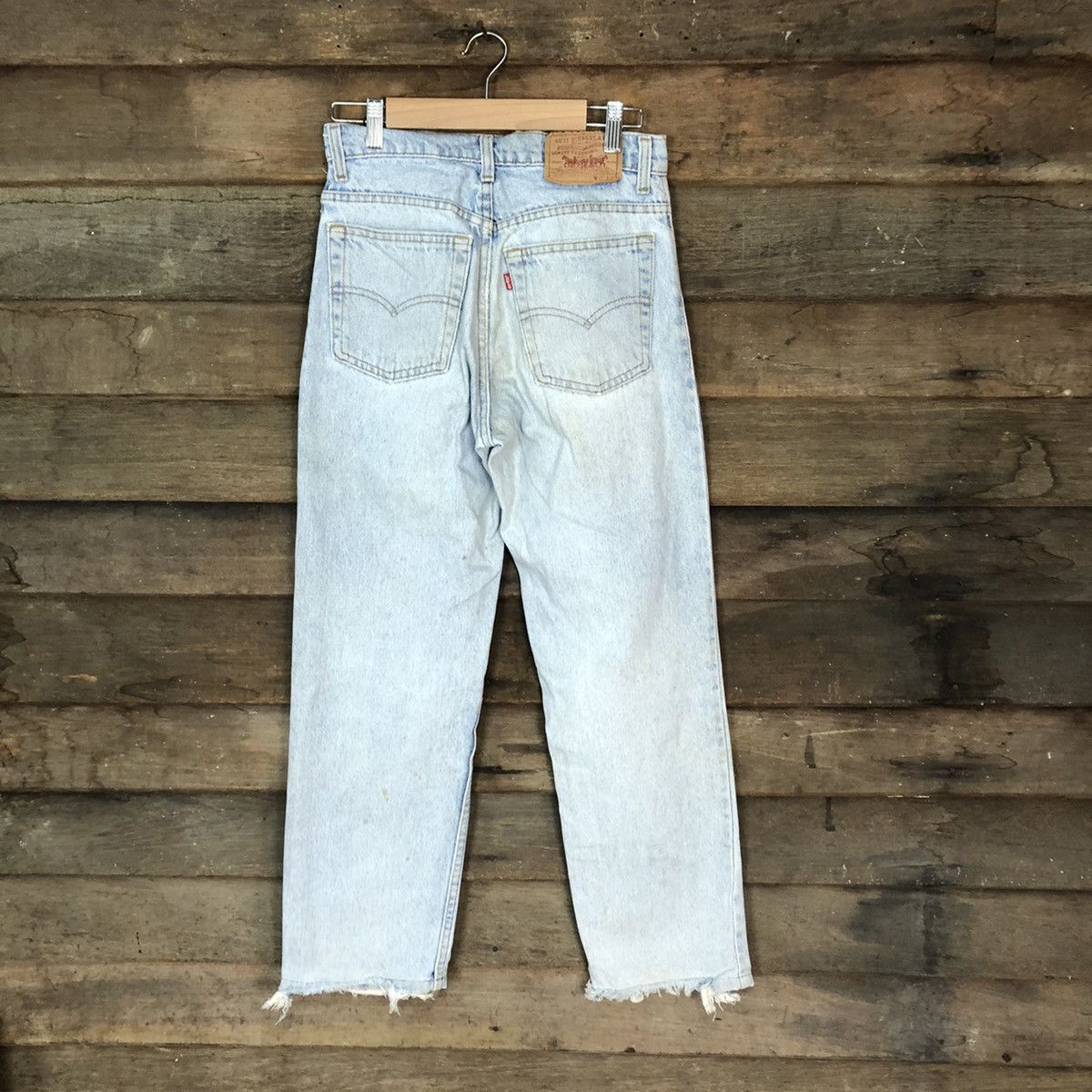 Levi's Levis Blue Distressed Denim Pants #4661 Size US 29 - 9 Thumbnail