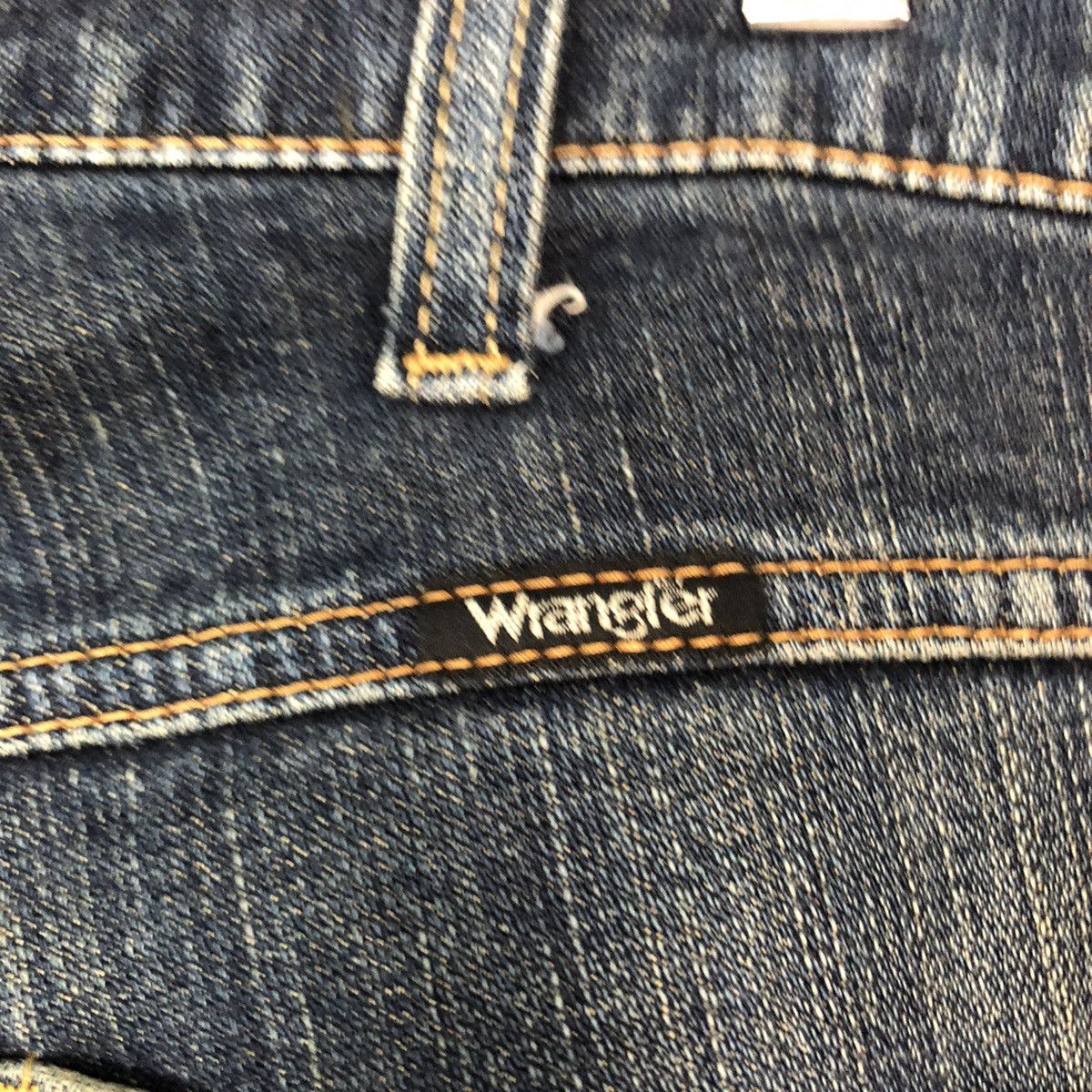 Vintage Wrangler Blue Distressed Denim Pants #4657 Size US 28 / EU 44 - 15 Thumbnail