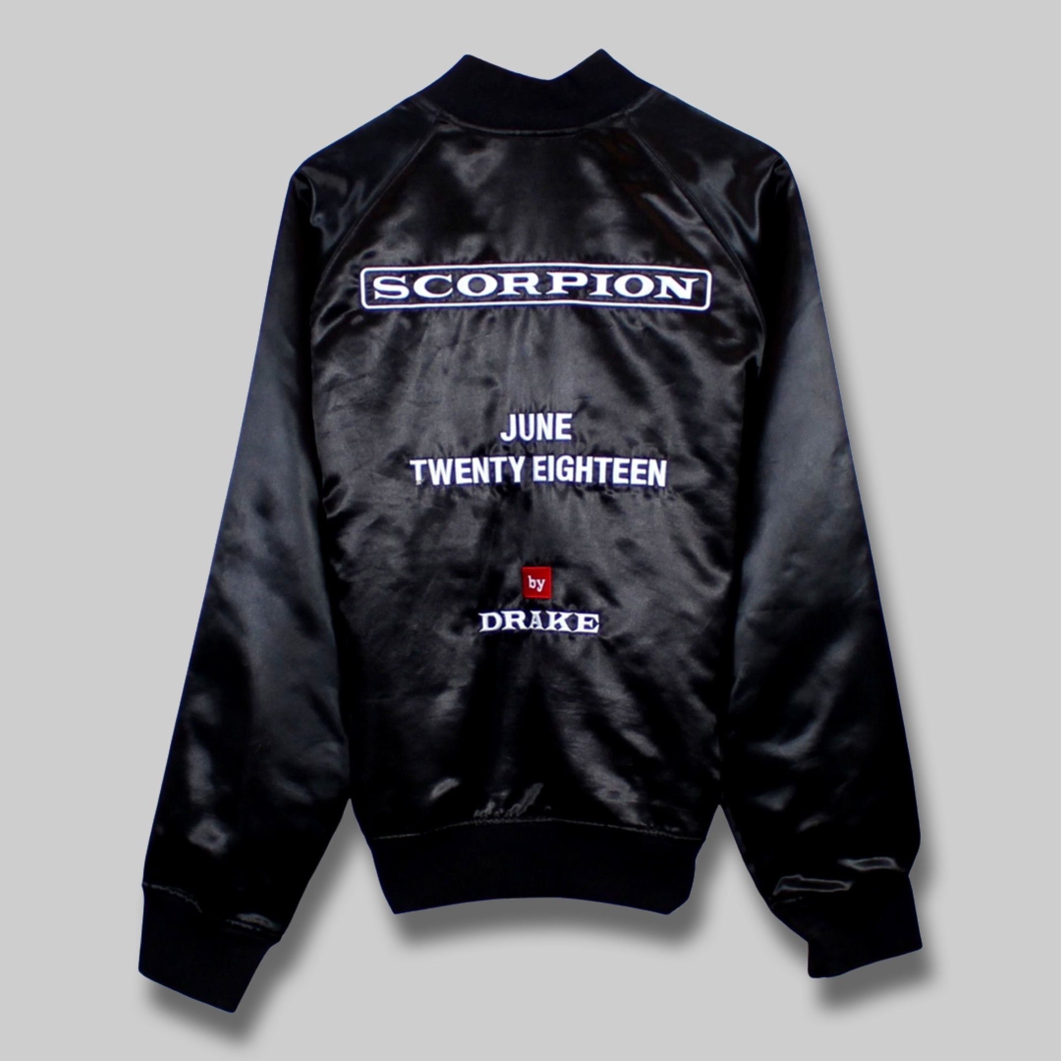 Drake OVO SCORPION SATIN BOMBER JACKET Size US L / EU 52-54 / 3 - 1 Thumbnail