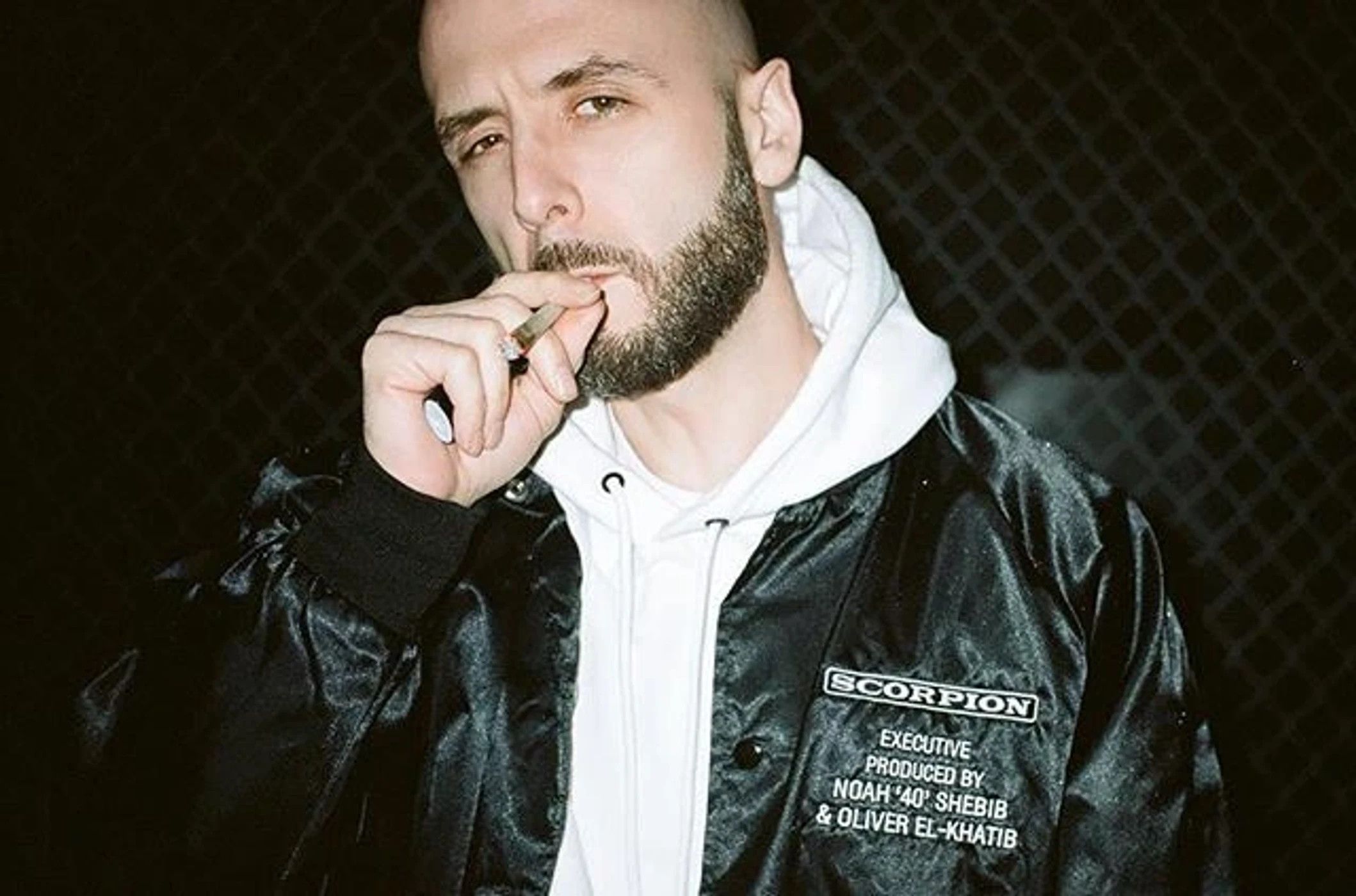 Drake OVO SCORPION SATIN BOMBER JACKET Size US L / EU 52-54 / 3 - 5 Thumbnail