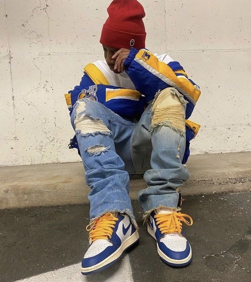 Japanese Brand × NBA Varsity Jacket NFL Shape - Up Club Design Rapper Size US M / EU 48-50 / 2 - 16 Thumbnail
