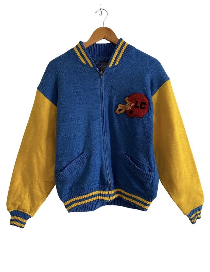 Japanese Brand × NBA Varsity Jacket NFL Shape - Up Club Design Rapper Size US M / EU 48-50 / 2 - 9 Thumbnail