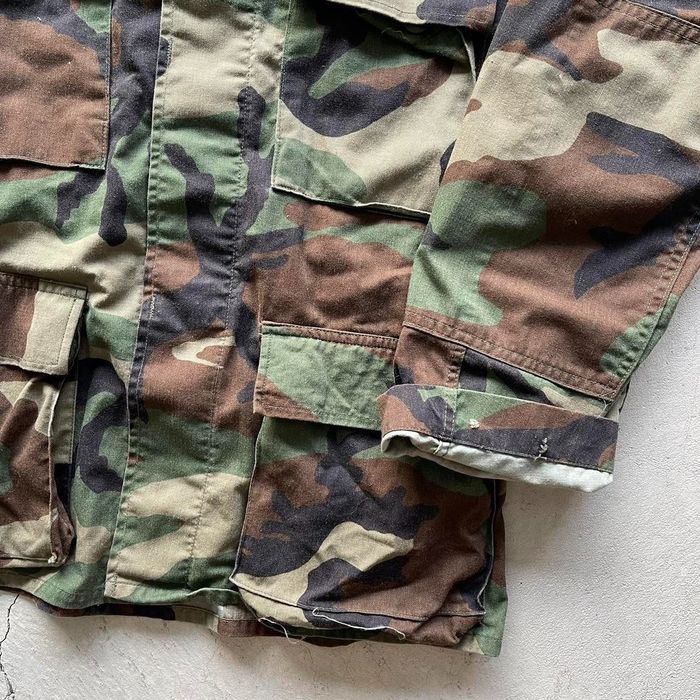 Military Vintage 1990s Us Army Woodland Camo Chore Coat | Grailed