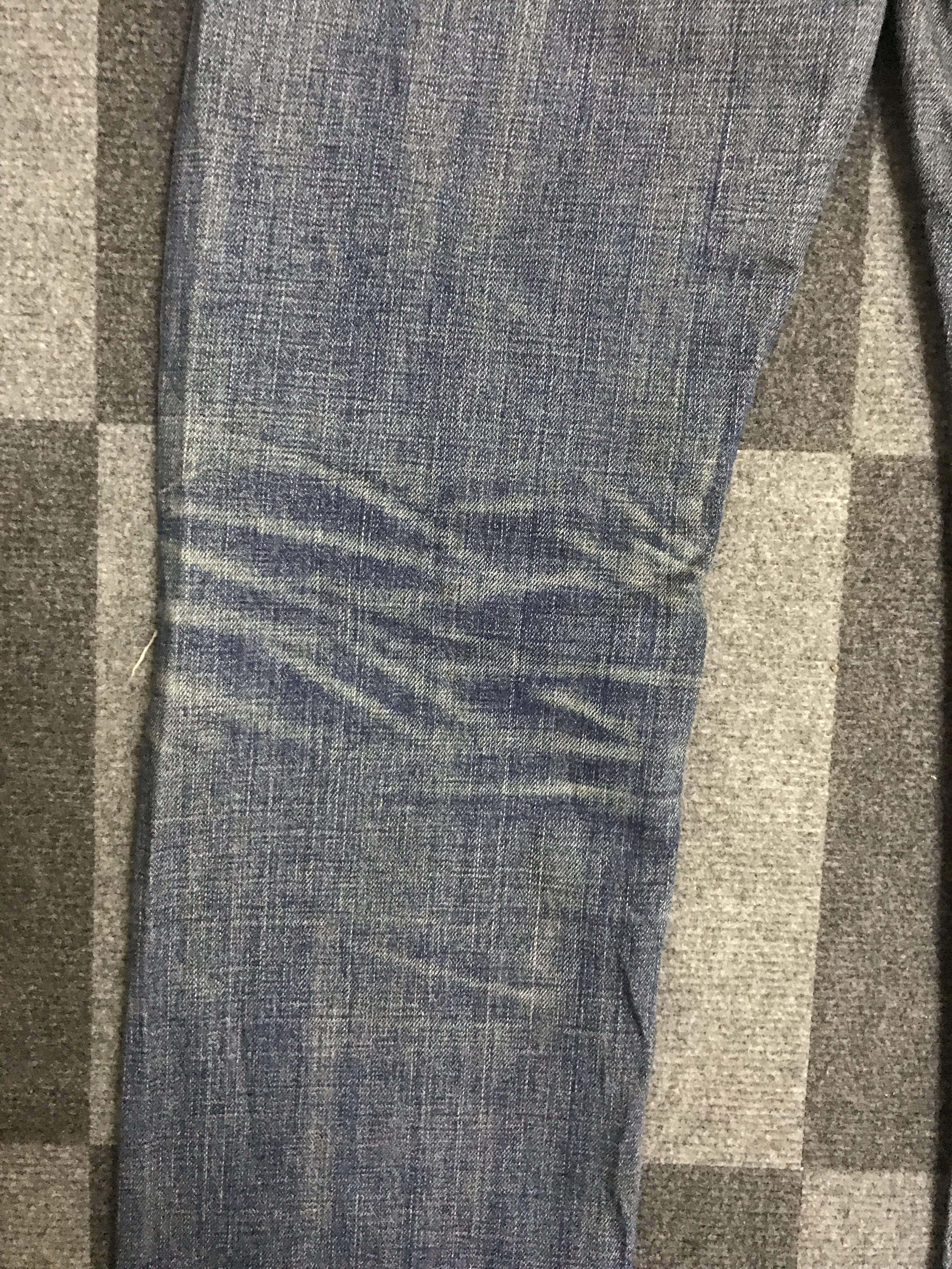 Levi's × Vintage VLEV123-Vtg LEVIS 502 BIG E Red Line Distressed Jeans Size US 30 / EU 46 - 17 Thumbnail