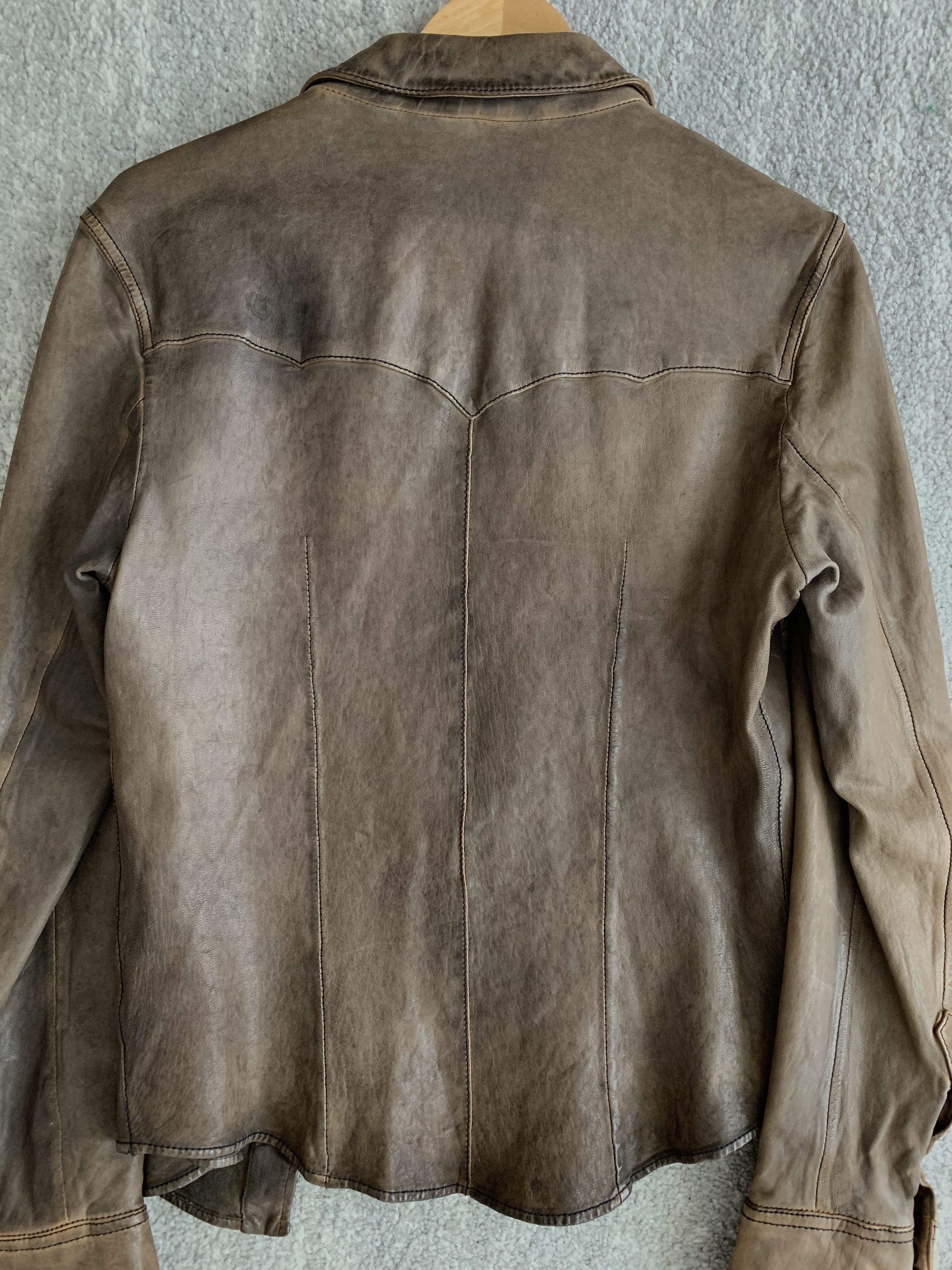 Dolce & Gabbana Dolce and Gabbana leather jacket/shirt Size US M / EU 48-50 / 2 - 2 Thumbnail