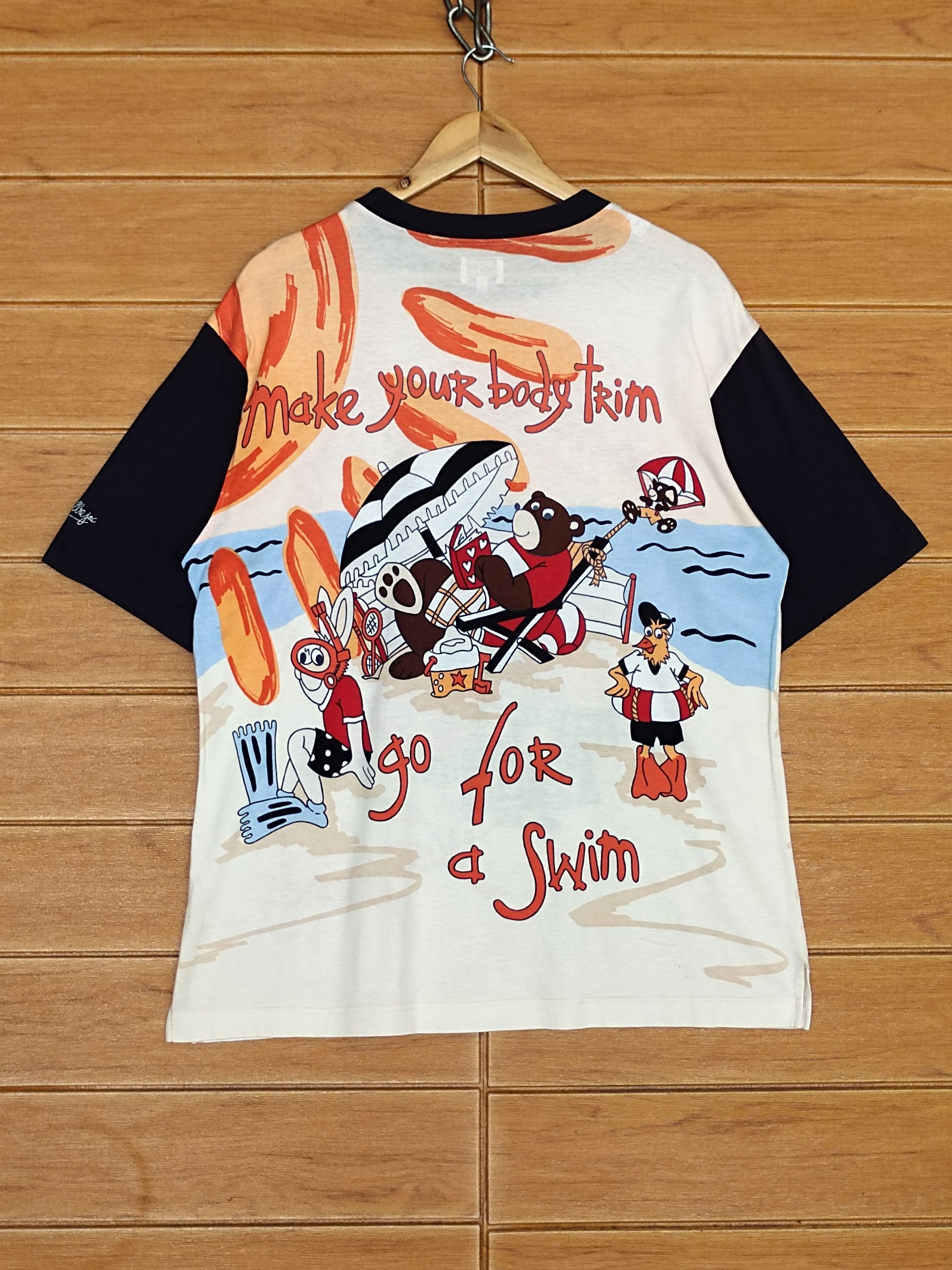 Jean Charles De Castelbajac Vintage Jean Charles De Castelbajac Sport T-Shir Size US L / EU 52-54 / 3 - 9 Thumbnail