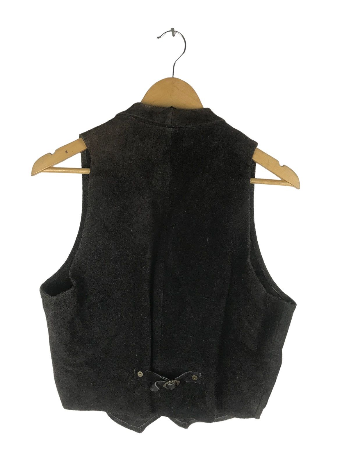 Genuine Leather 🔥SALE🔥VINTAGE SUEDE LEATHER VEST COWBOY STYLE Size US M / EU 48-50 / 2 - 2 Thumbnail