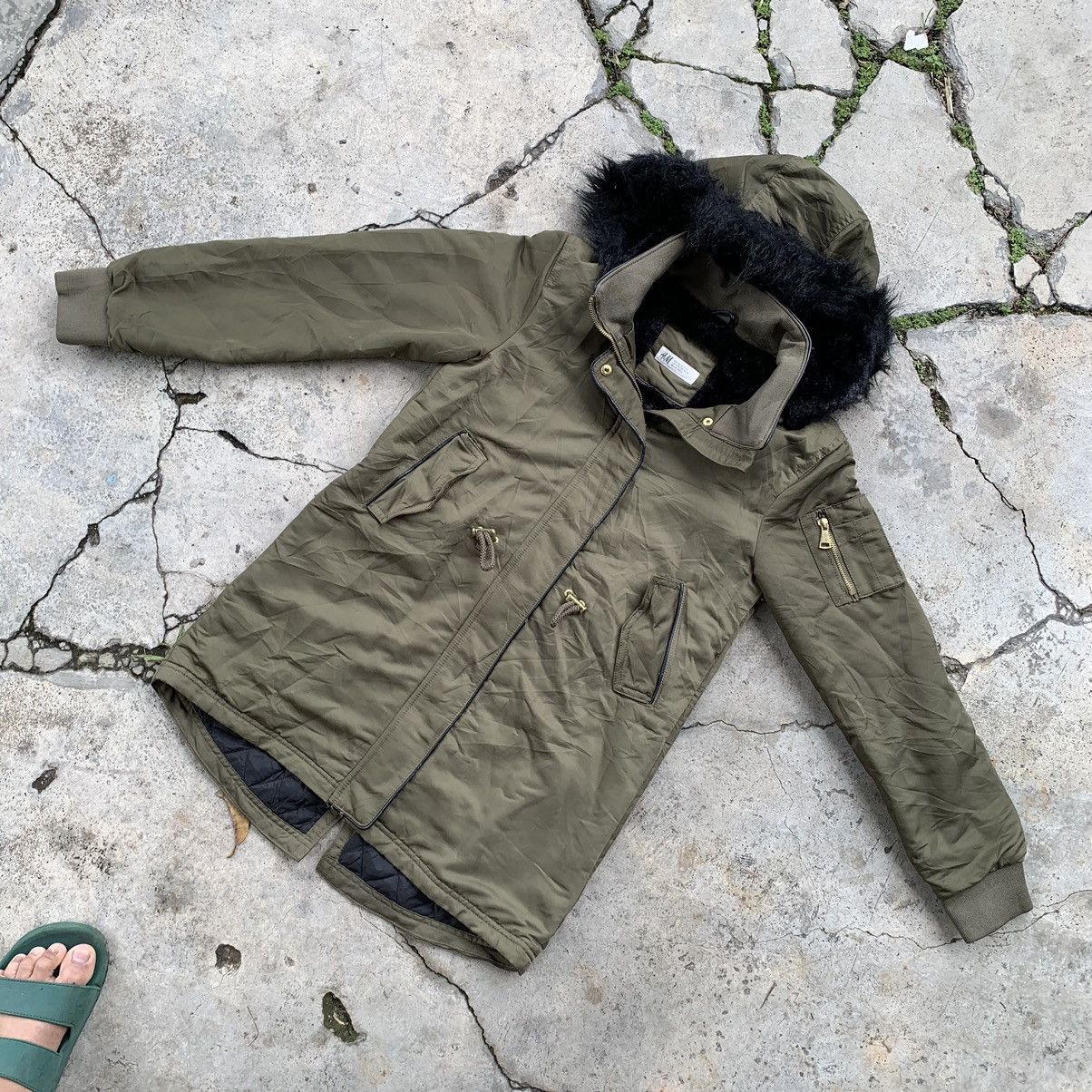 H&M H&M down jacket for girl 11-12y Size XXS / US 00 / IT 34 - 1 Thumbnail