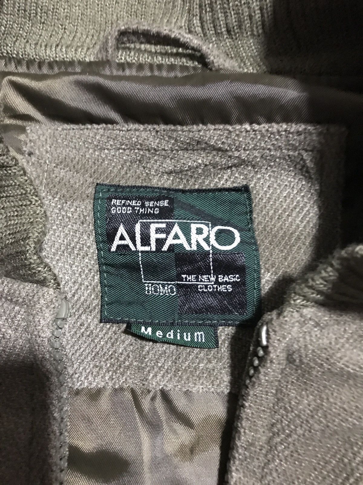 Designer 🔥SALE🔥ALFARO UOMO BOMBER JACKET NICE DESIGN Size US M / EU 48-50 / 2 - 5 Thumbnail