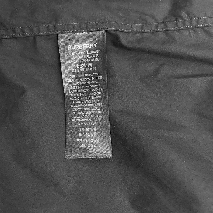 Burberry Burberry TwoPiece Shirts Black (cbr22111405) Grailed