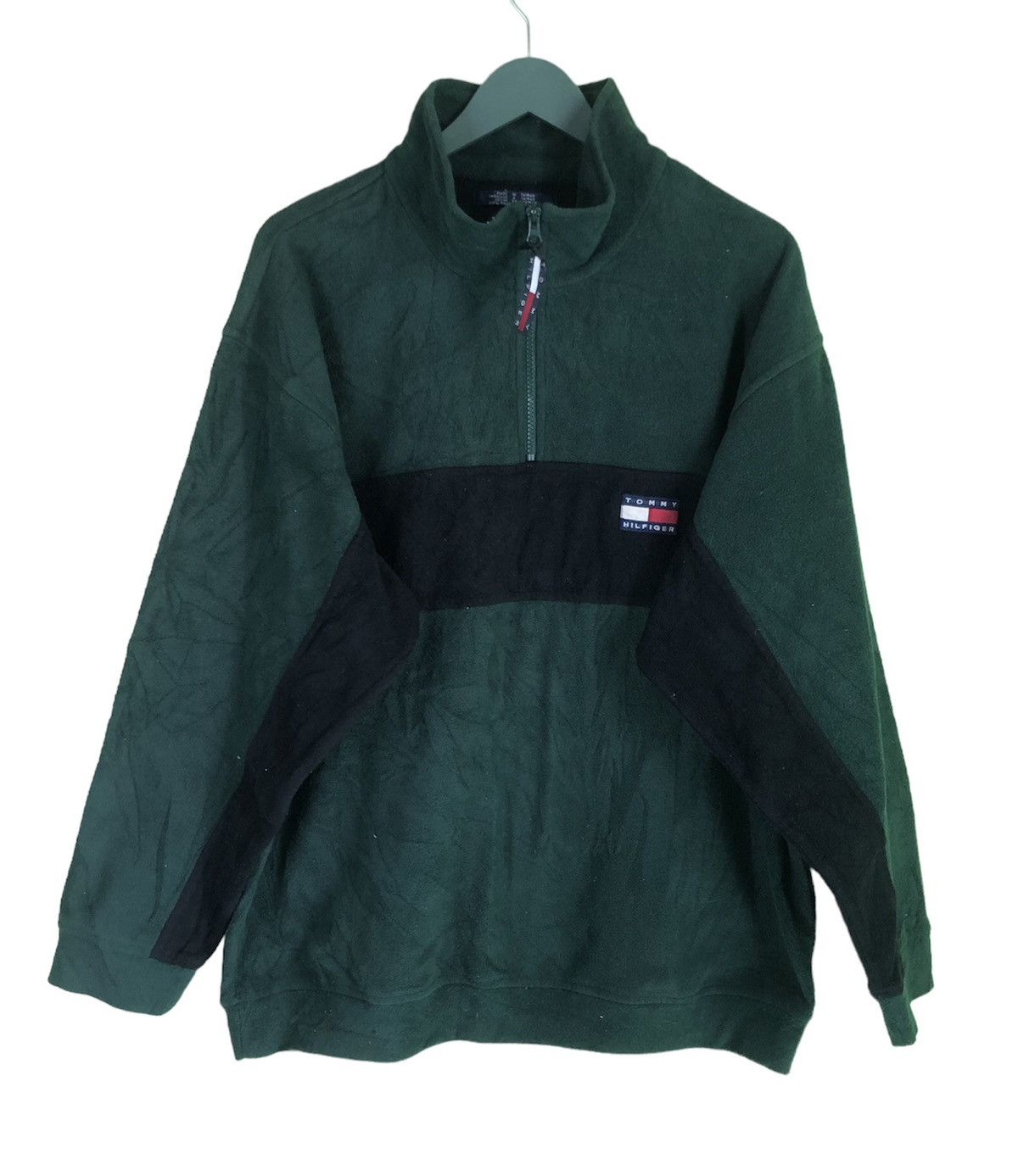 Tommy Hilfiger Tommy Hilfiger half zipper sweatshirt Size US XL / EU 56 / 4 - 1 Thumbnail