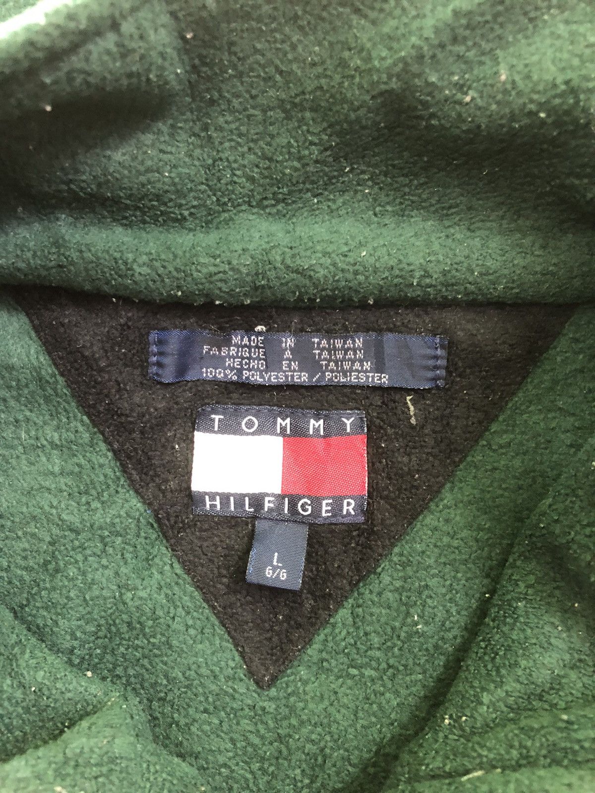 Tommy Hilfiger Tommy Hilfiger half zipper sweatshirt Size US XL / EU 56 / 4 - 3 Thumbnail
