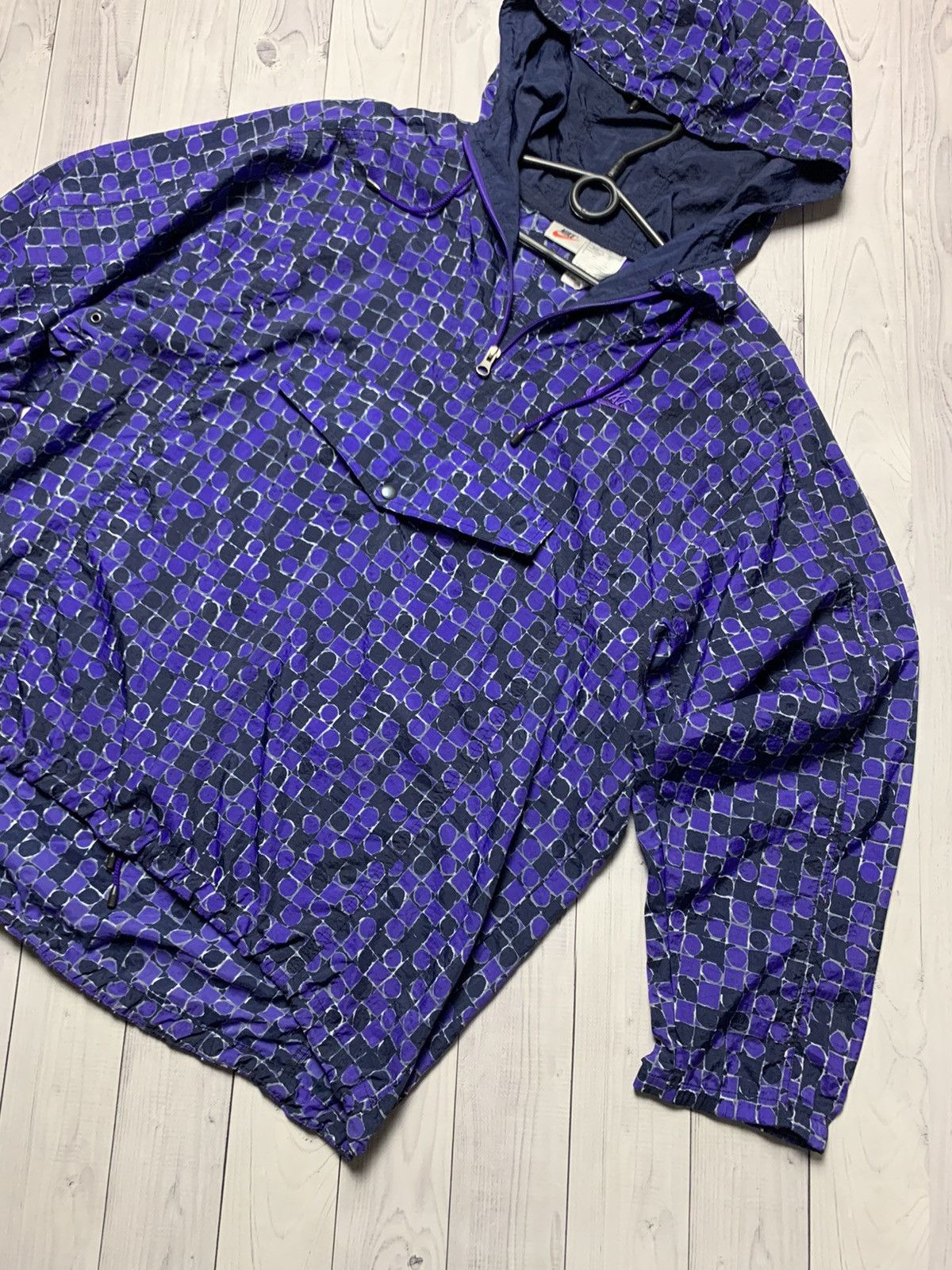 Nike × Vintage Vintage Nike anorak jacket size M Size US M / EU 48-50 / 2 - 2 Thumbnail