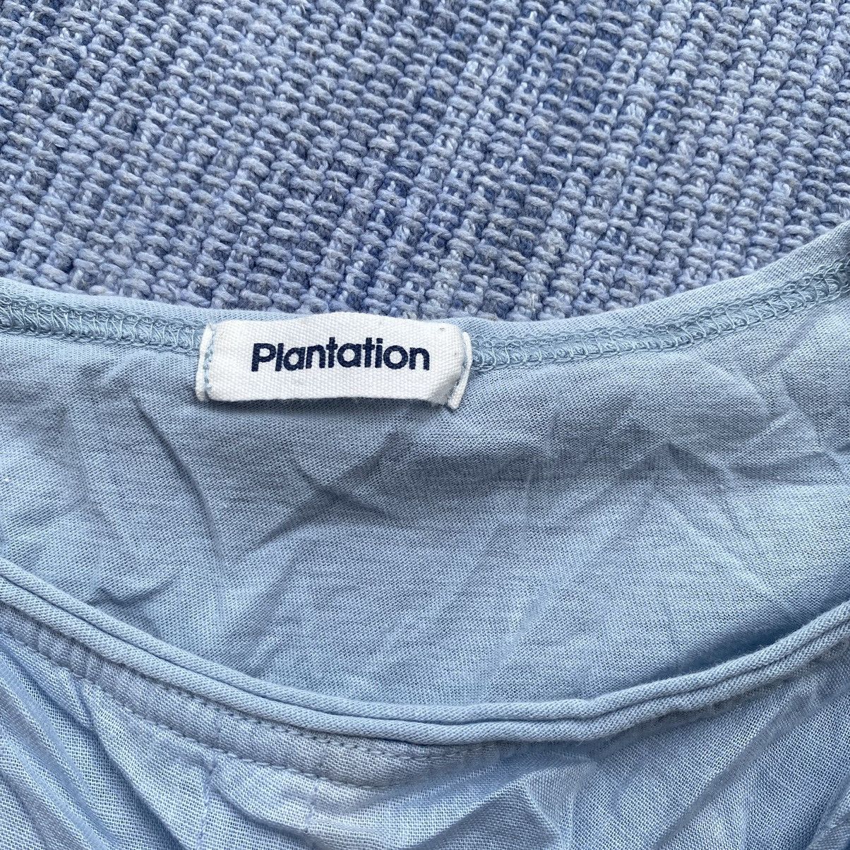Issey Miyake plantation blue cotton blouse Size M / US 6-8 / IT 42-44 - 4 Thumbnail