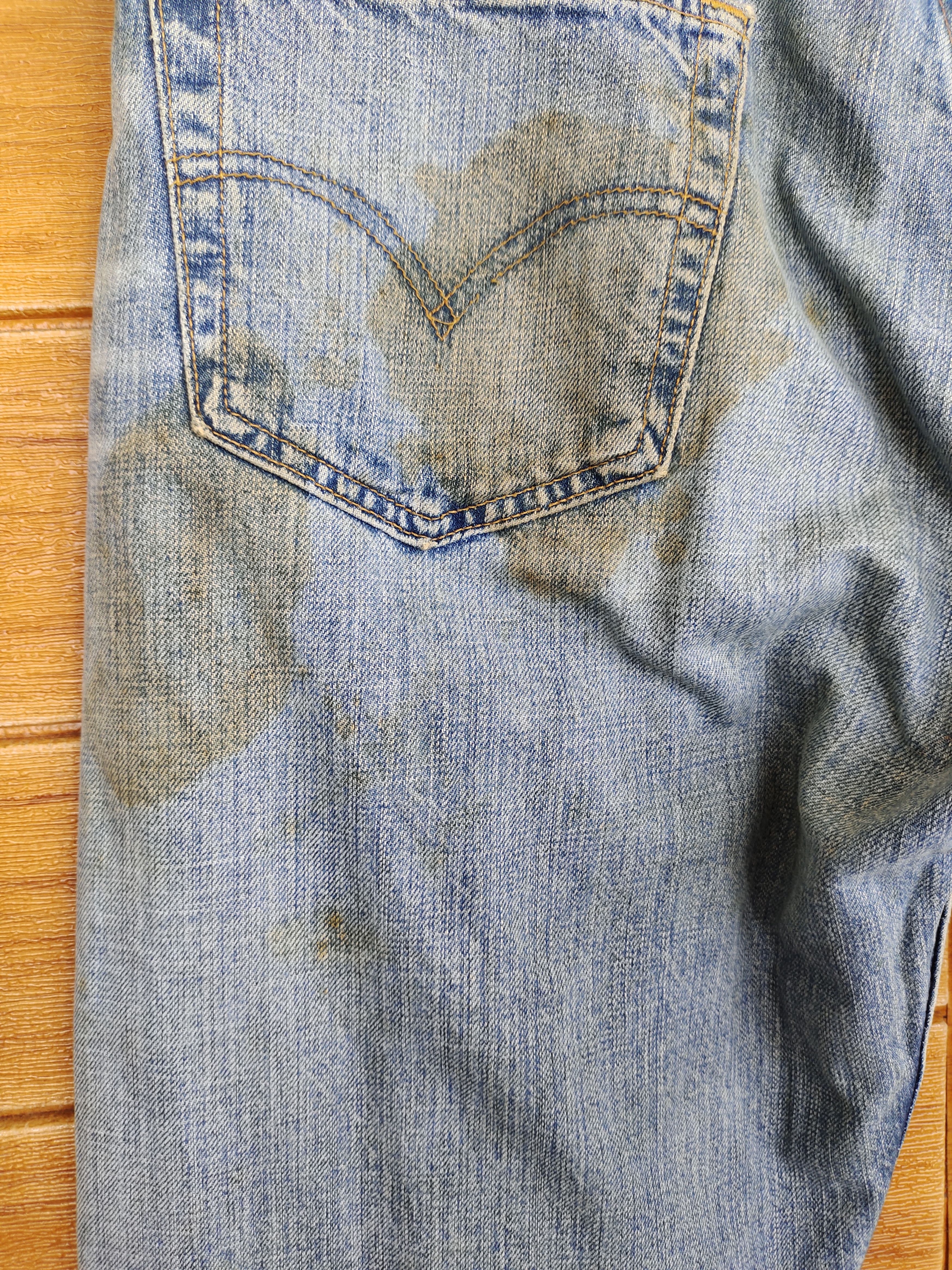 Levi's Vintage Levi's 501 Dirty Wash Denim Jeans Grunge Rock Size US 34 / EU 50 - 13 Thumbnail