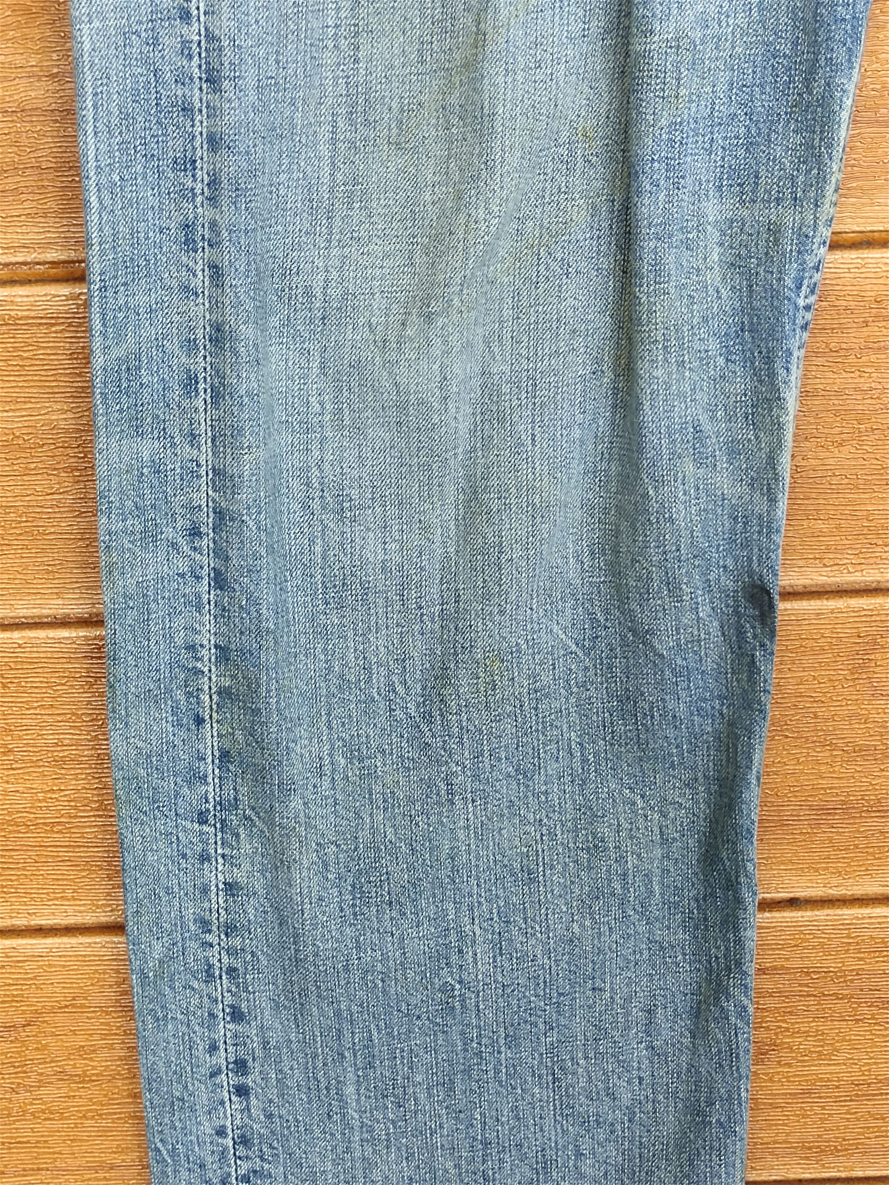 Levi's Vintage Levi's 501 Dirty Wash Denim Jeans Grunge Rock Size US 34 / EU 50 - 6 Thumbnail