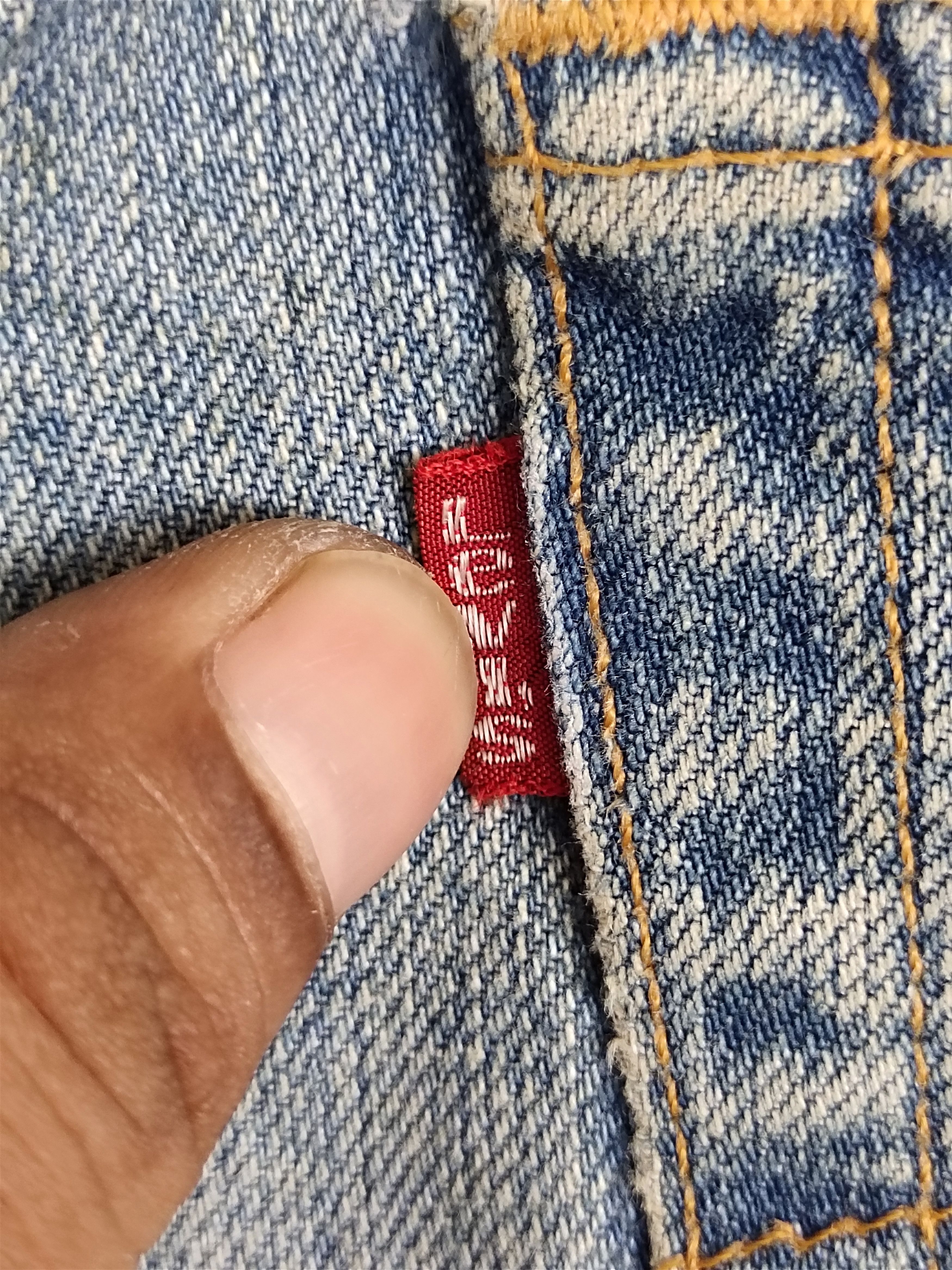 Levi's Vintage Levi's 501 Dirty Wash Denim Jeans Grunge Rock Size US 34 / EU 50 - 11 Thumbnail
