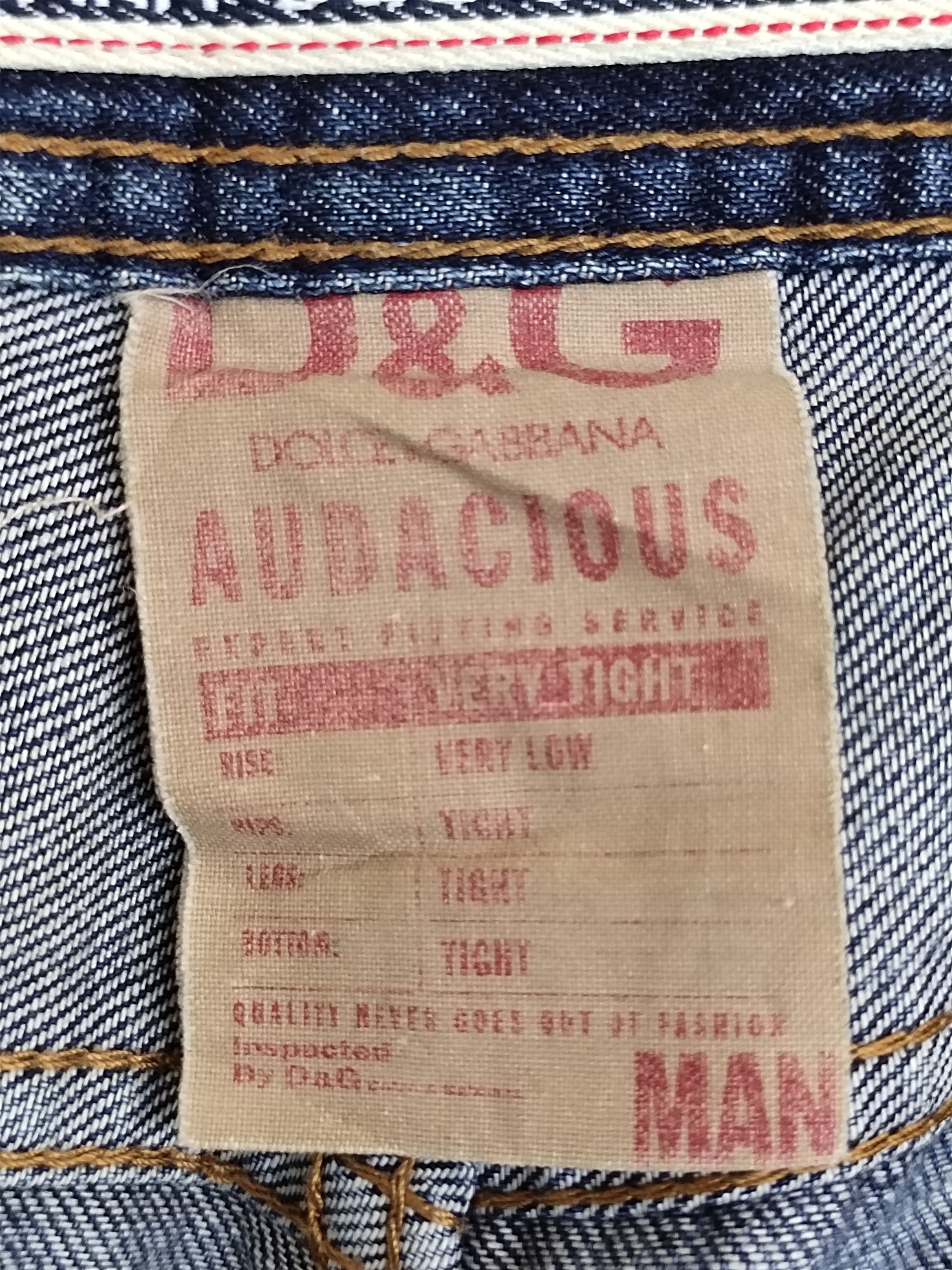 Dolce & Gabbana Dolce & Gabbana Audacious Distressed Denim Jeans Size US 33 - 19 Thumbnail