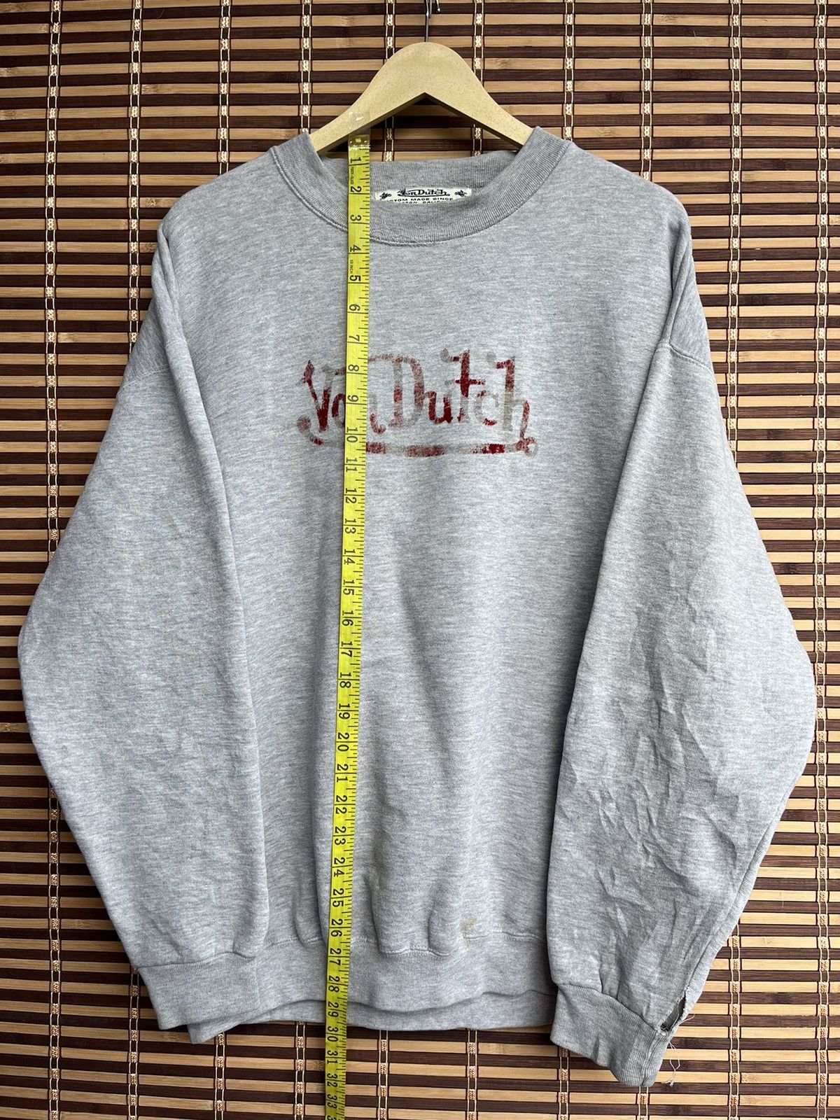 Vintage × Von Dutch Distressed Vintage Von Dutch Sweater 1990s Kustom Made Size US XL / EU 56 / 4 - 3 Thumbnail