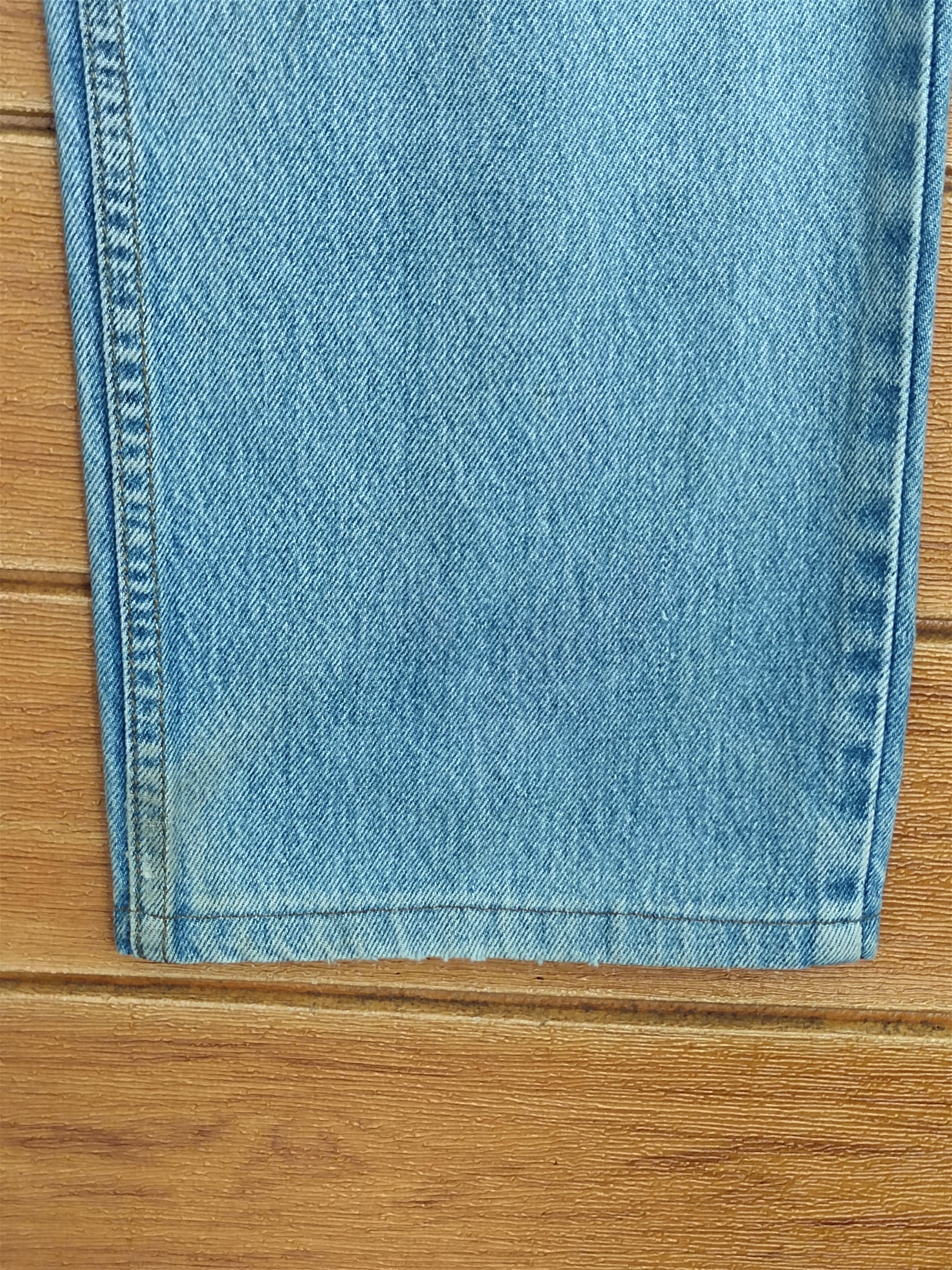 Levi's Vintage Levi's 607 Dirty Light Wash Denim Jeans Orange Tag Size US 33 - 7 Thumbnail