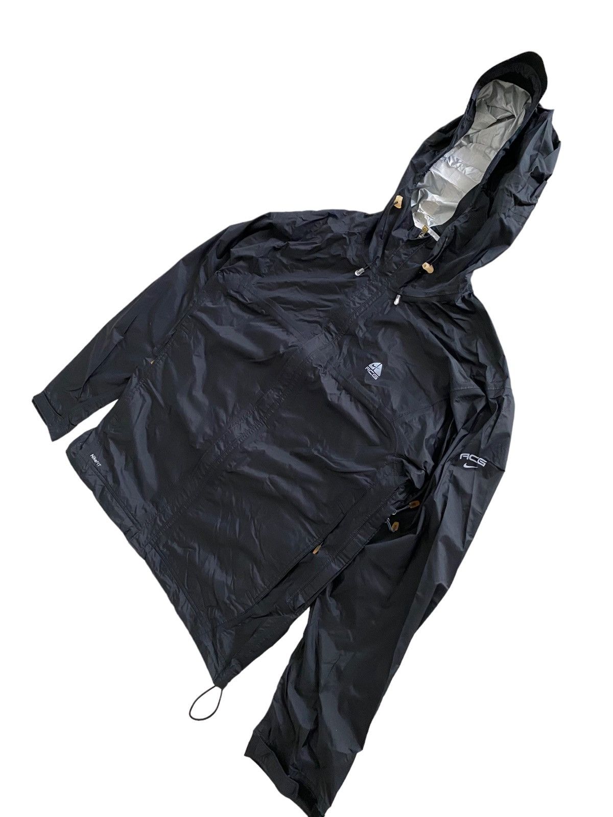 Arc'teryx × Nike ACG All black Nike ACG Multi Zipper Hoodie nice designer Size US M / EU 48-50 / 2 - 5 Thumbnail